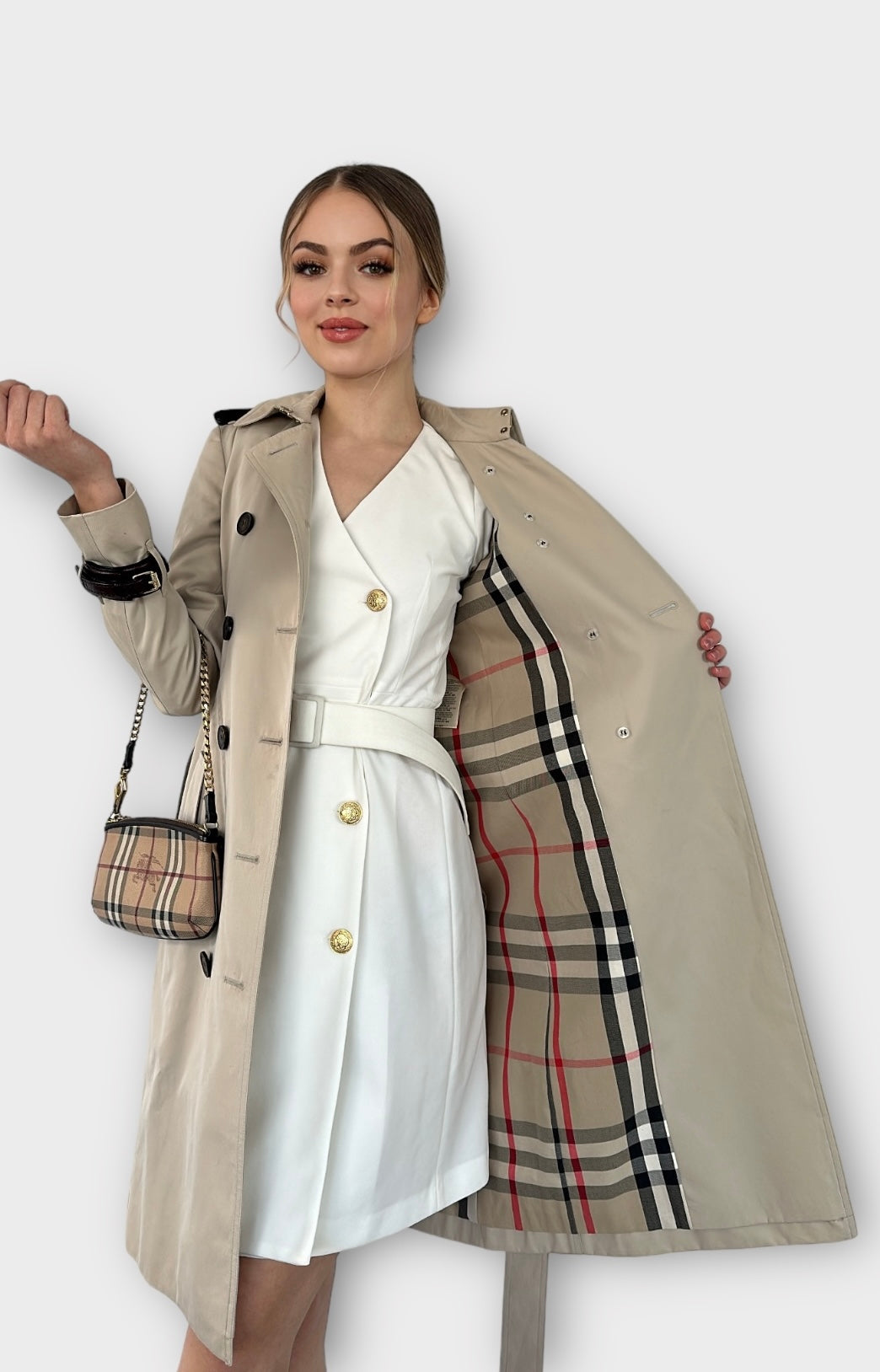 Trench-coat Burberry « the Sandringham » heritage/ T.XS