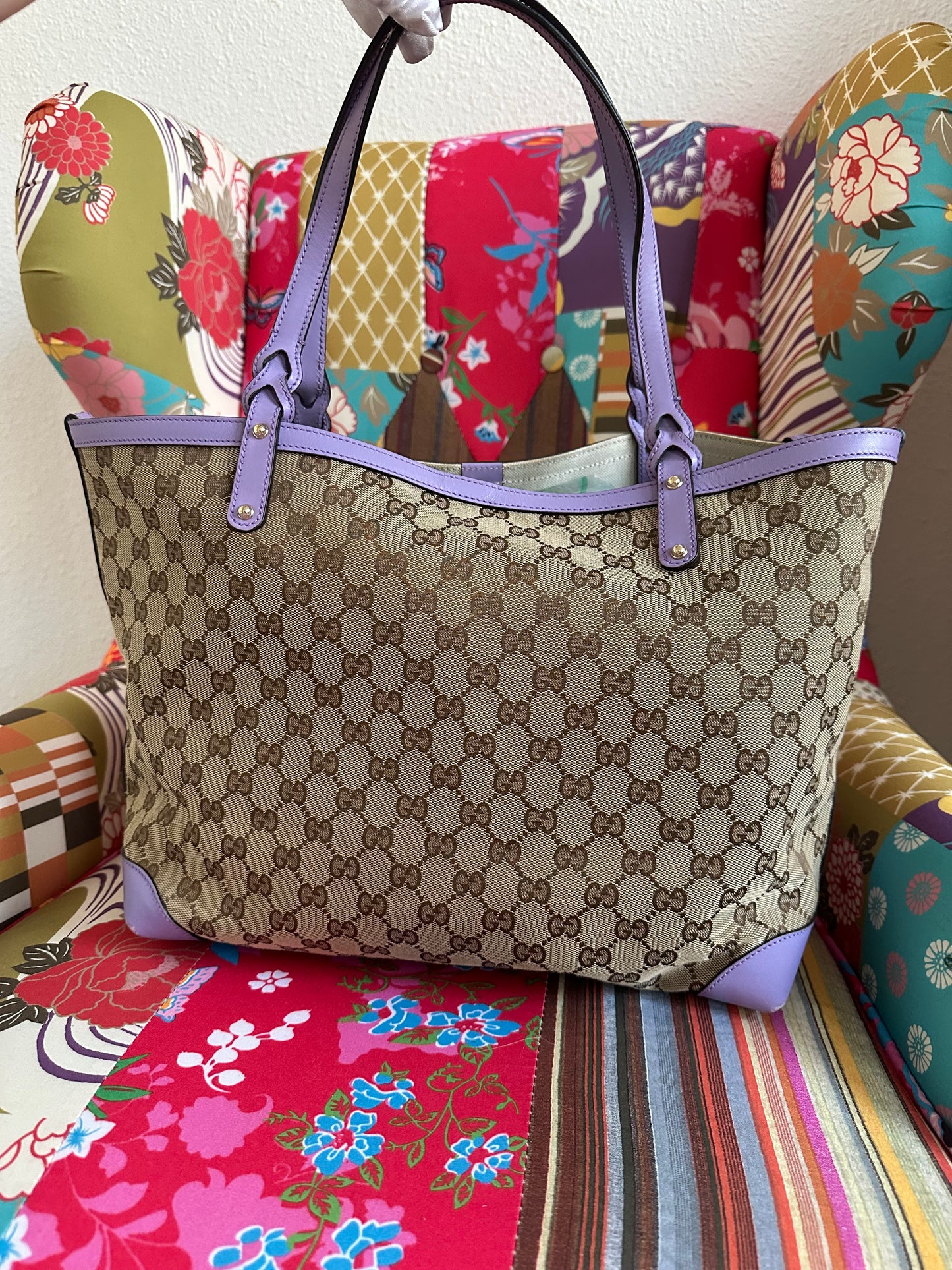 Gucci - Sac cabas (tote) et sa pochette