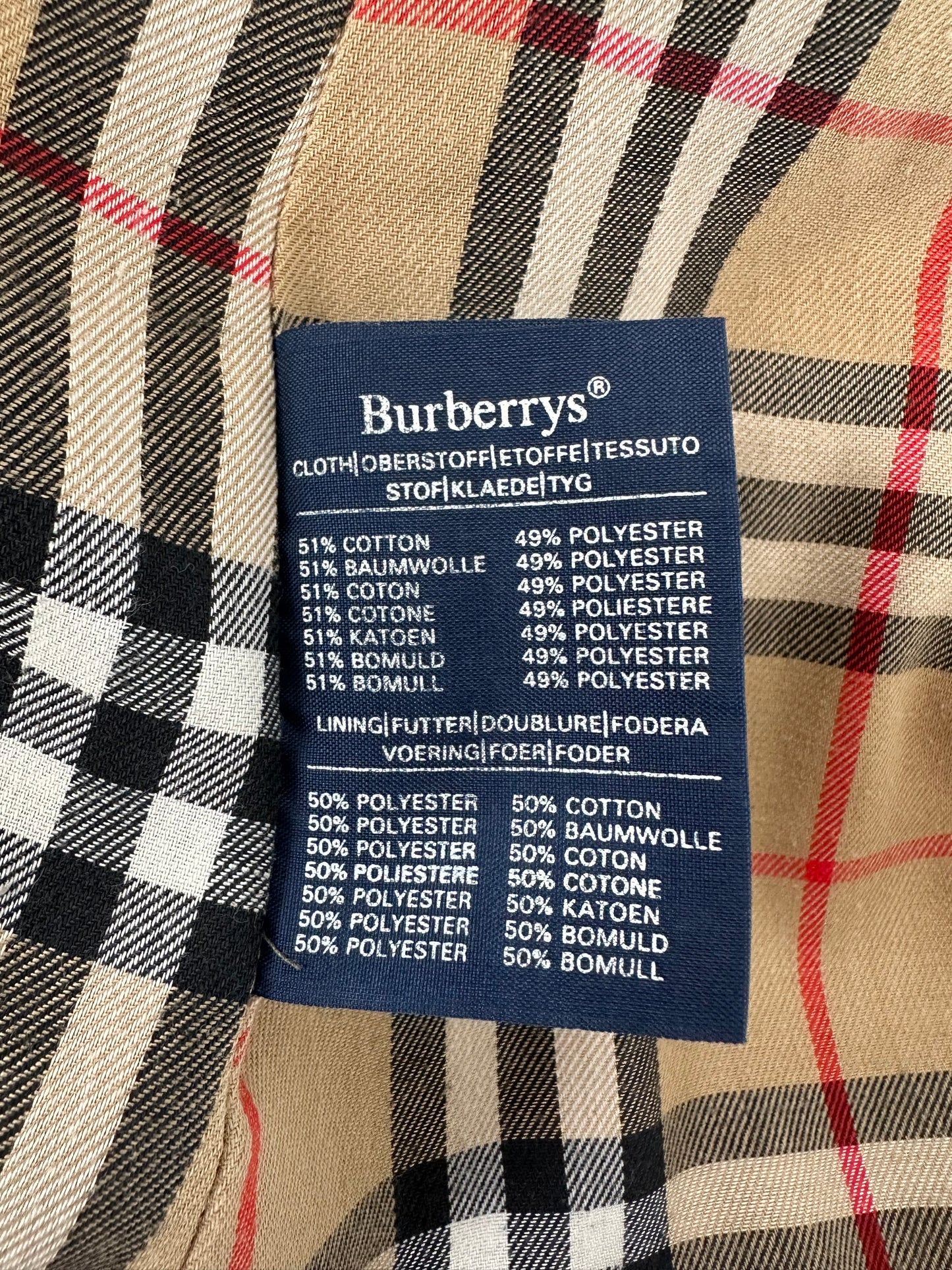 Burberry Trench-coat « Camden » Kaki vintage | T.S