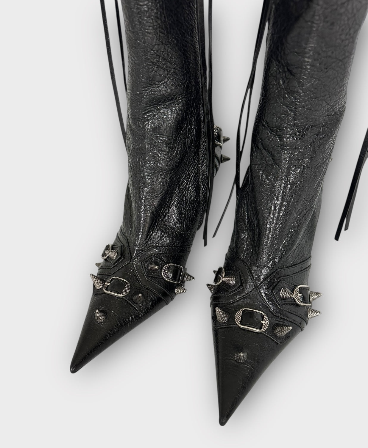 Balenciaga Bottes hautes « Cagole » noires | T.39