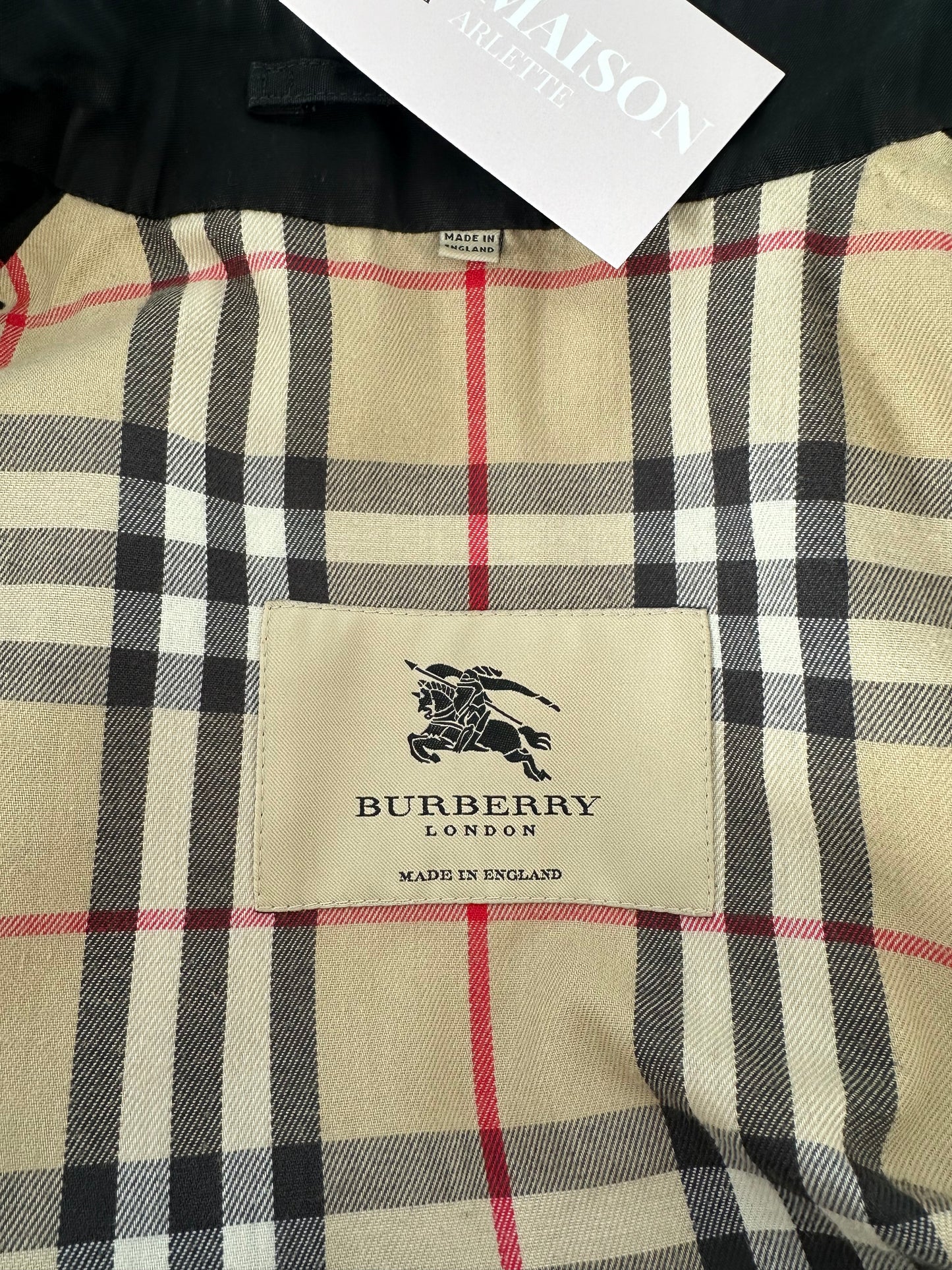 Trench-coat Burberry « the Chelsea » heritage noir/ T.S