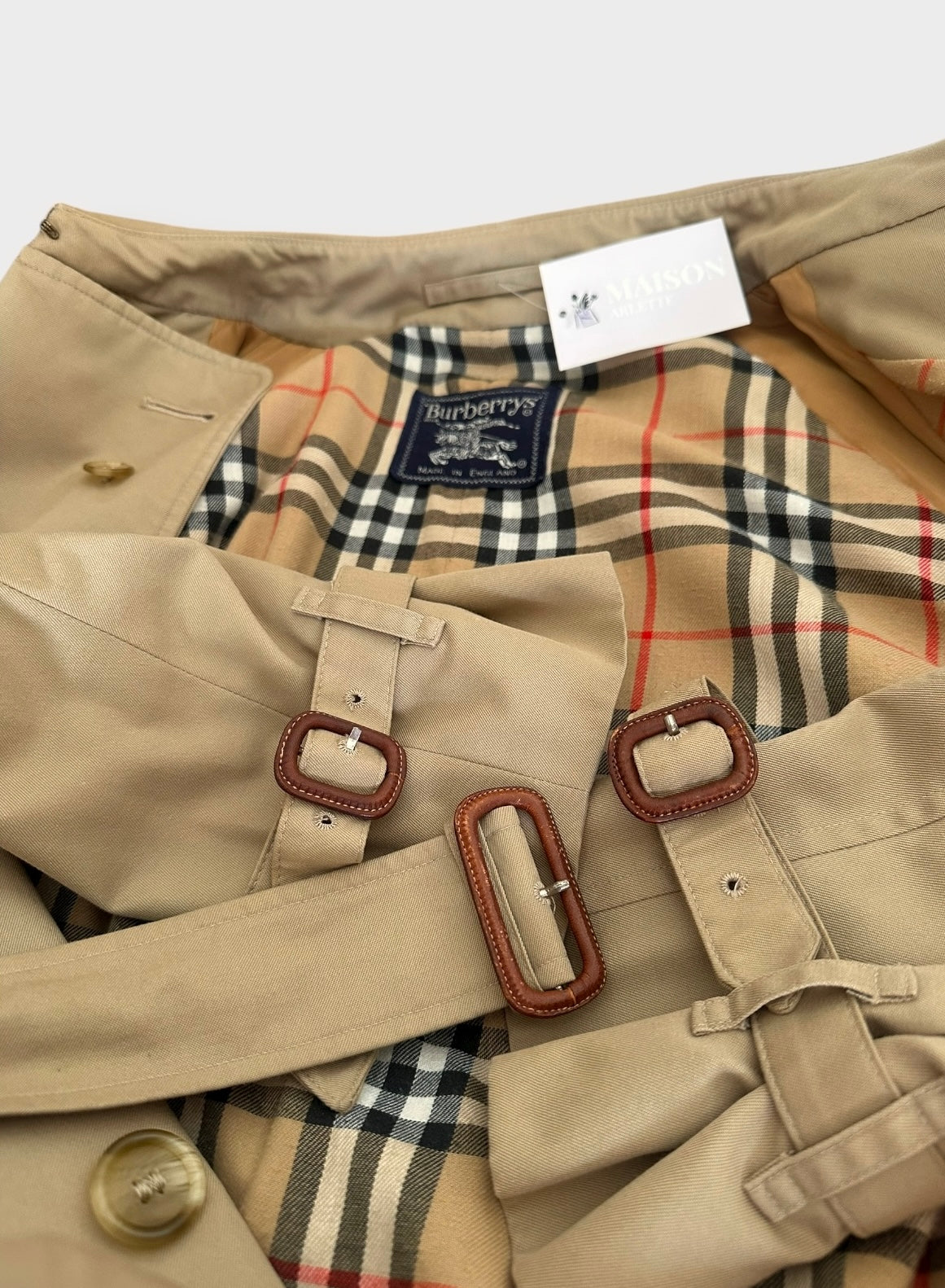 Burberry - vintage Trench « the Waterloo » camel | T.M