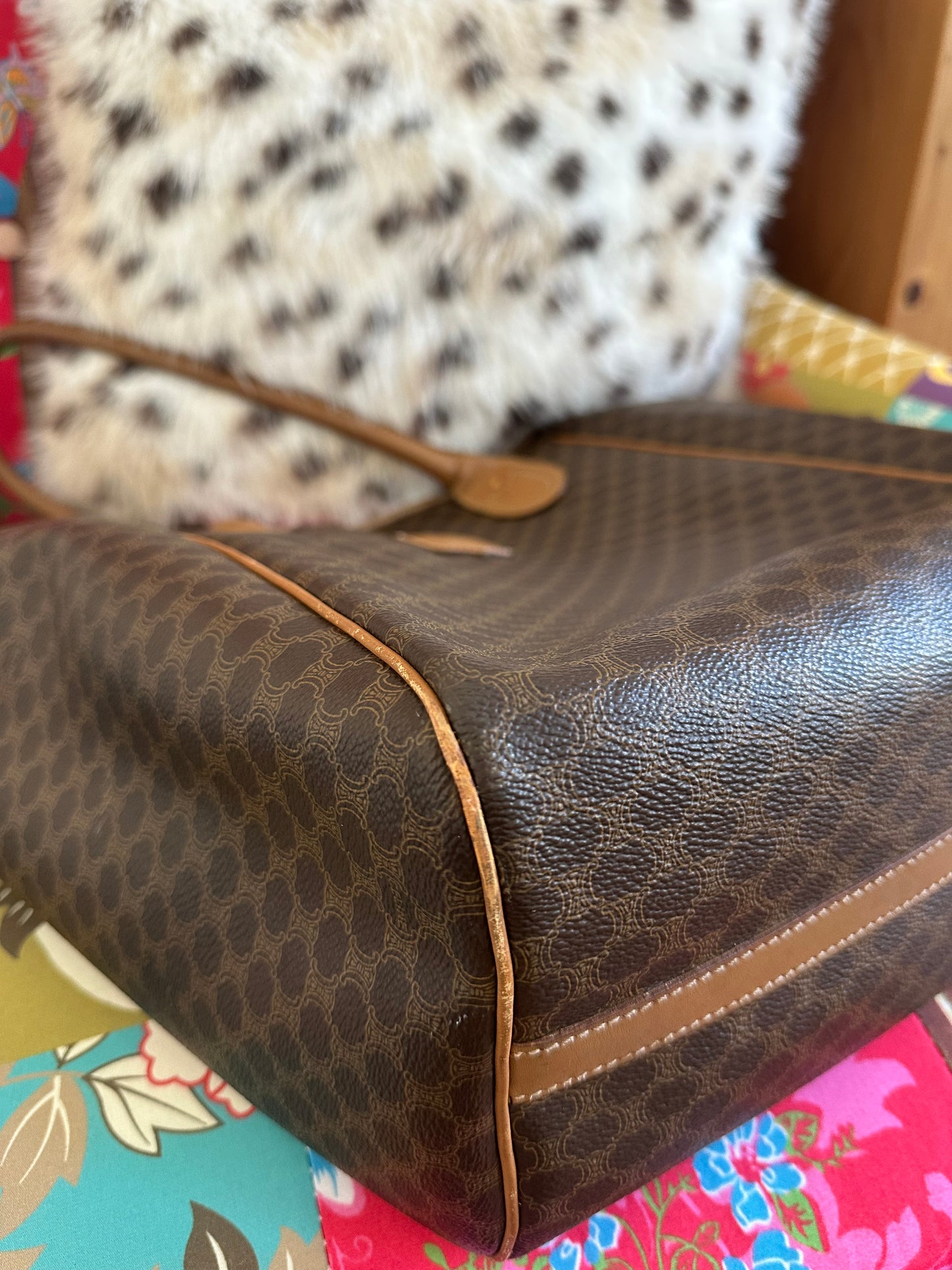 Celine - Sac toile macadam vintage