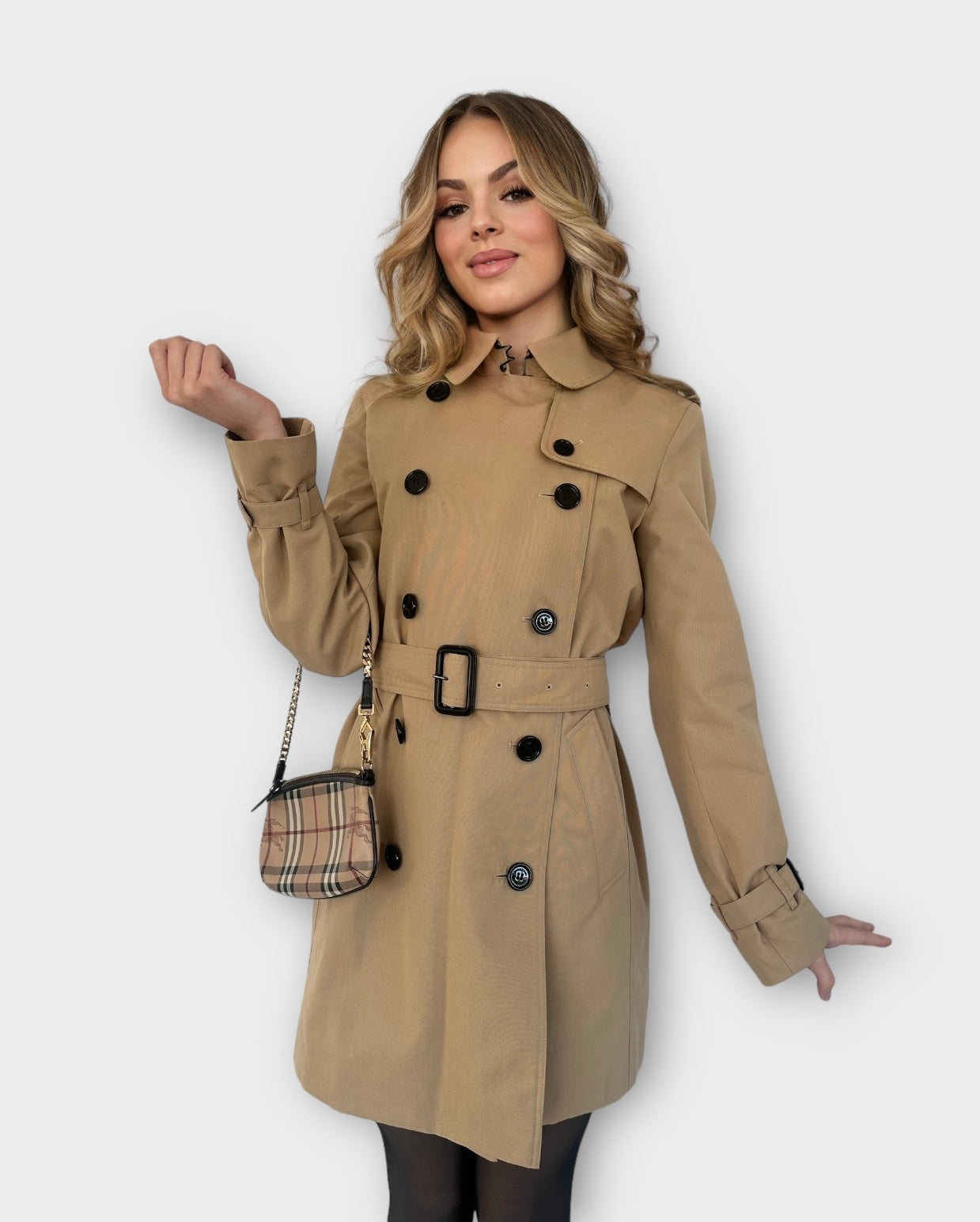 Trench-coat Burberry « the Chelsea » heritage camel / T.M