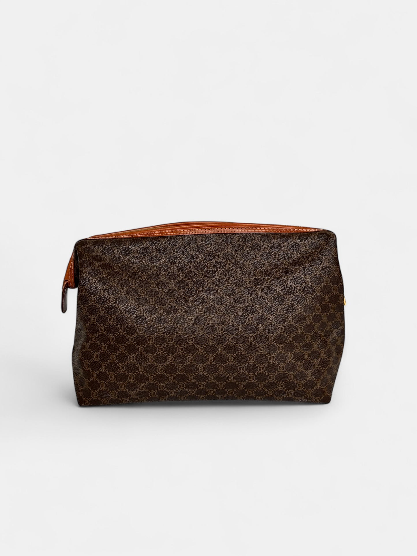 CELINE Trousse de toilette toile Macadam
