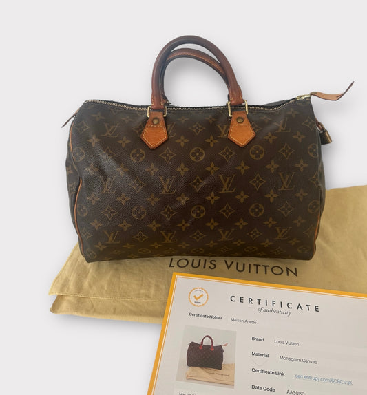 Sac Speedy 35 Monogram Louis Vuitton