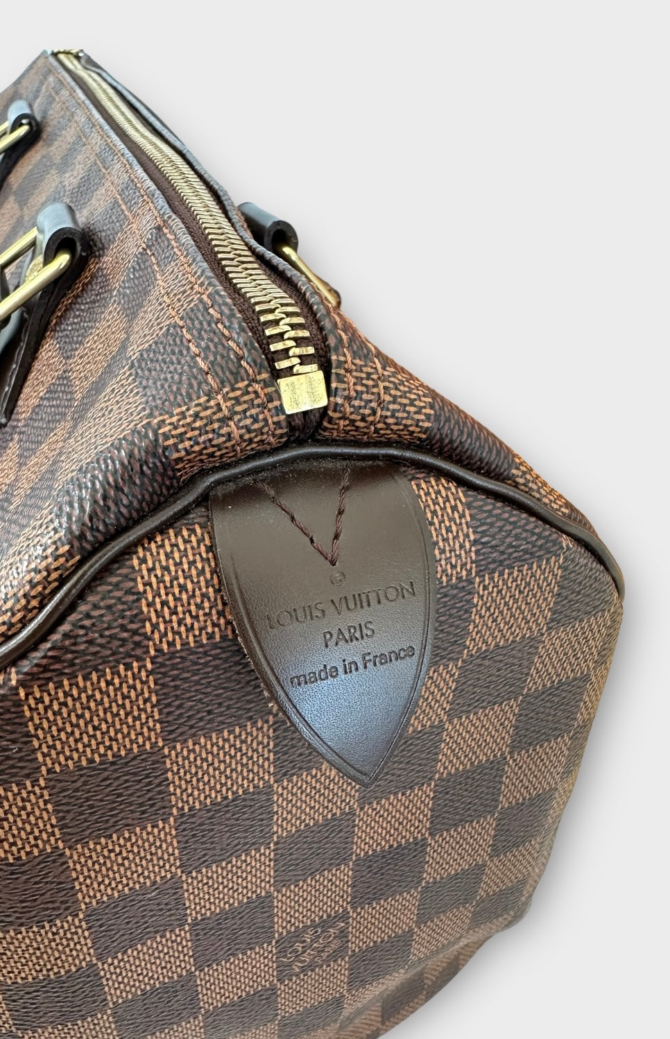 Sac Speedy 30 Damier ébène Louis Vuitton