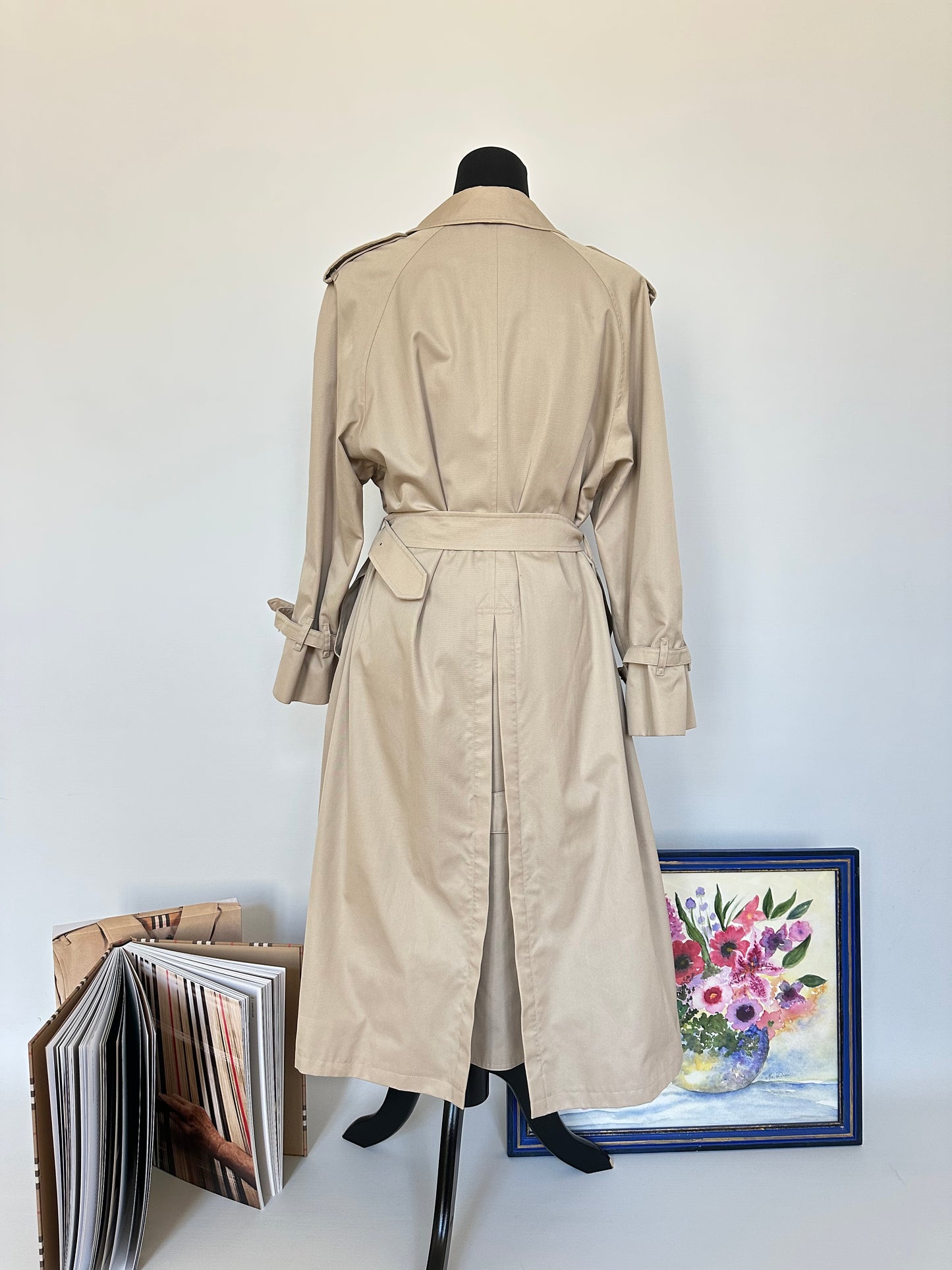 Burberry vintage – Trench-coat “The Waterloo ” beige clair | T.M