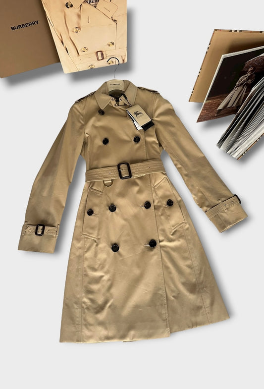 Burberry – Trench-coat “The Kensington ” Honey | T.XS