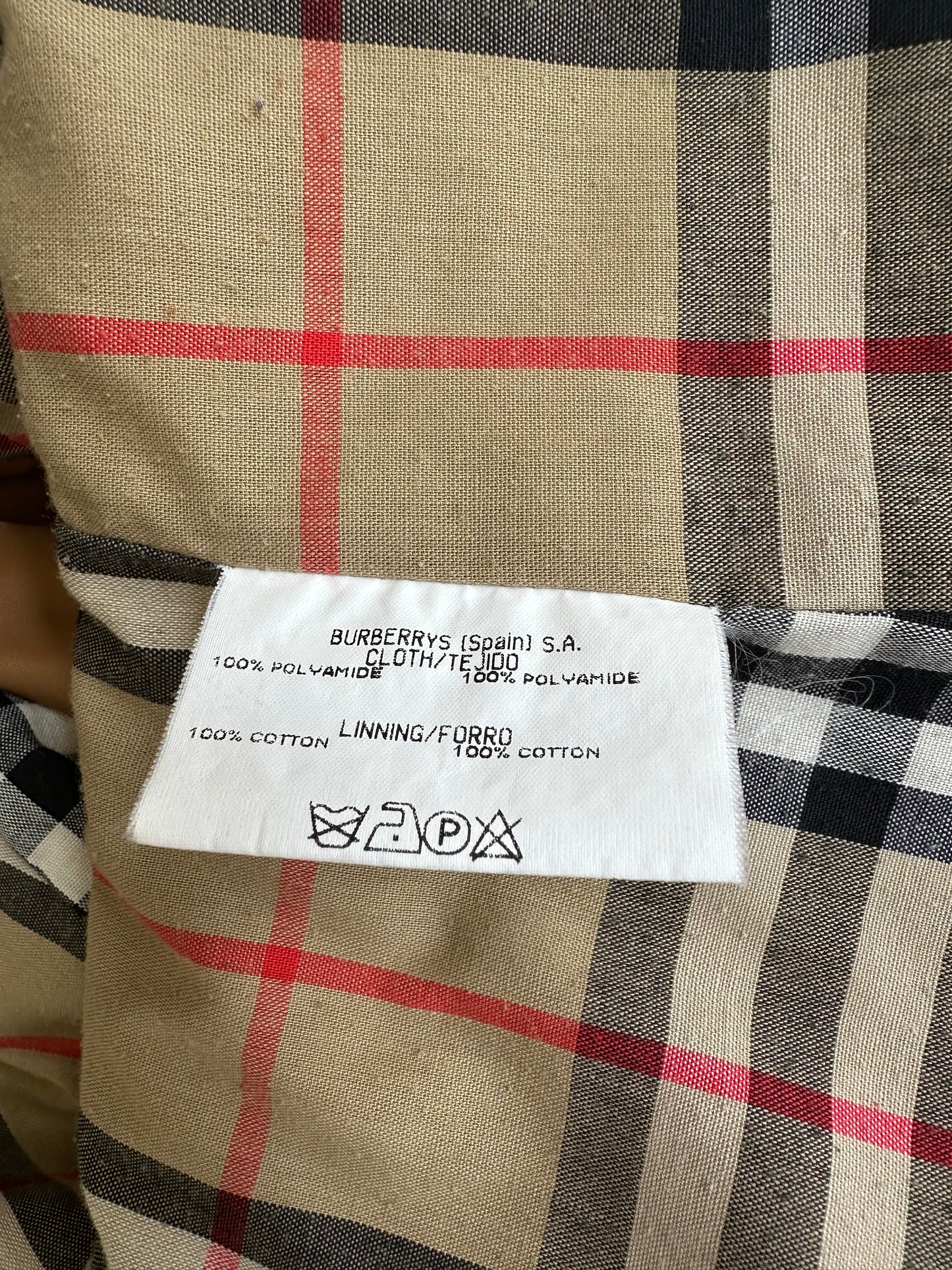 BURBERRY vintage Veste matelassé beige | T.M