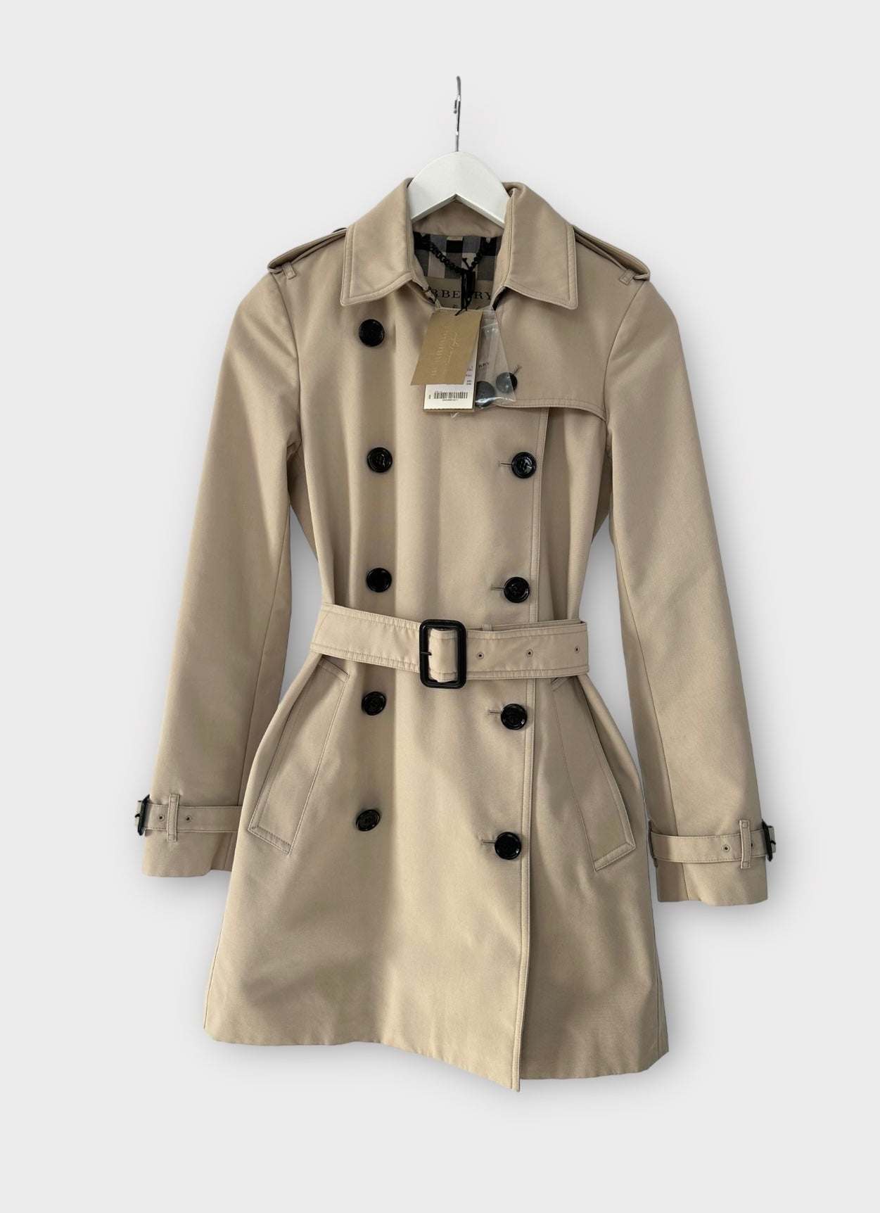 Trench-coat Burberry modèle “ the Chelsea ”/ T.XS