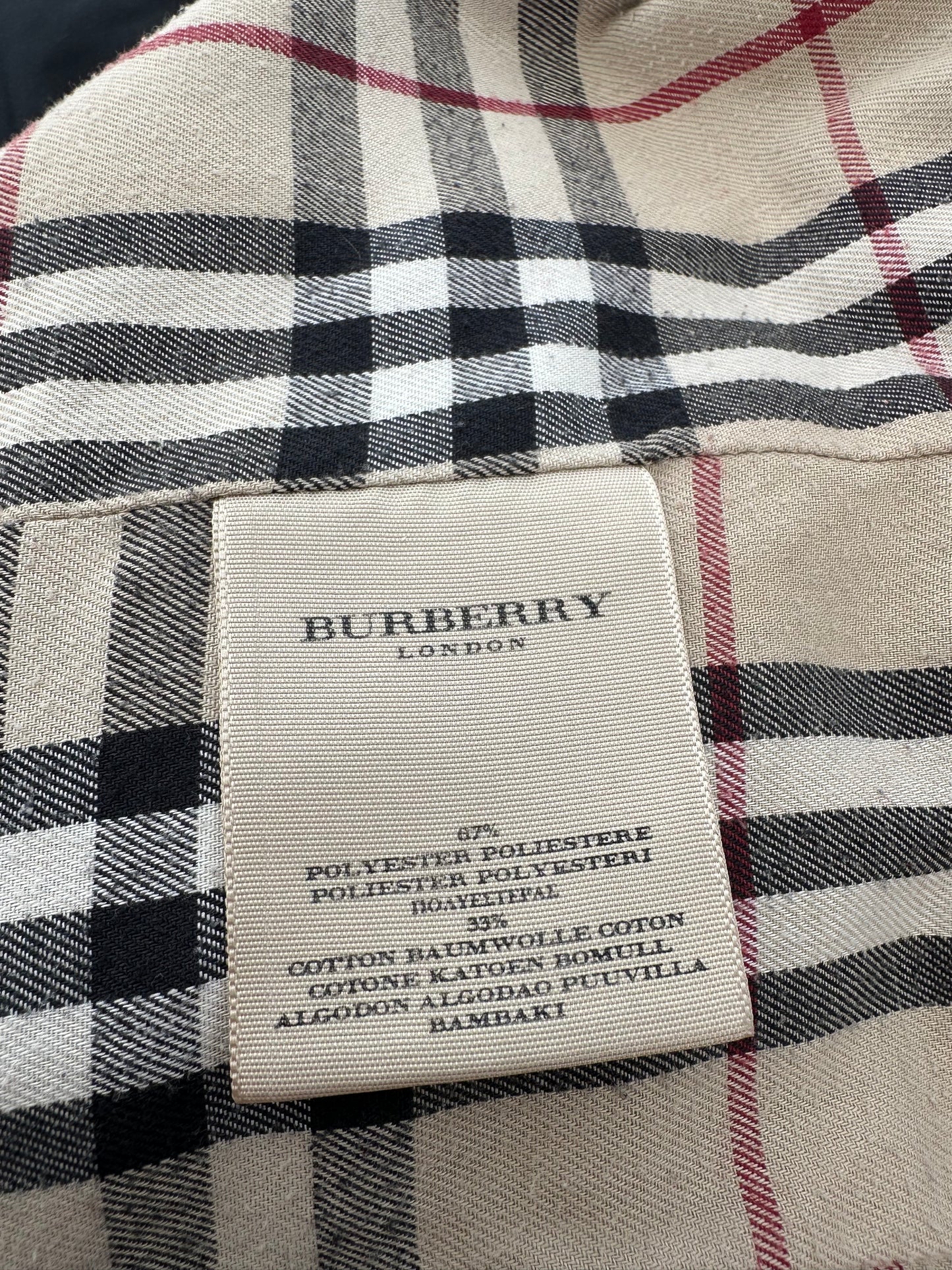 Burberry Trench-coat modèle “the Chelsea ” Noir | T.M