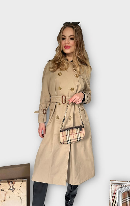 Burberry vintage – Trench-coat “The Chelsea ” Camel | T.S