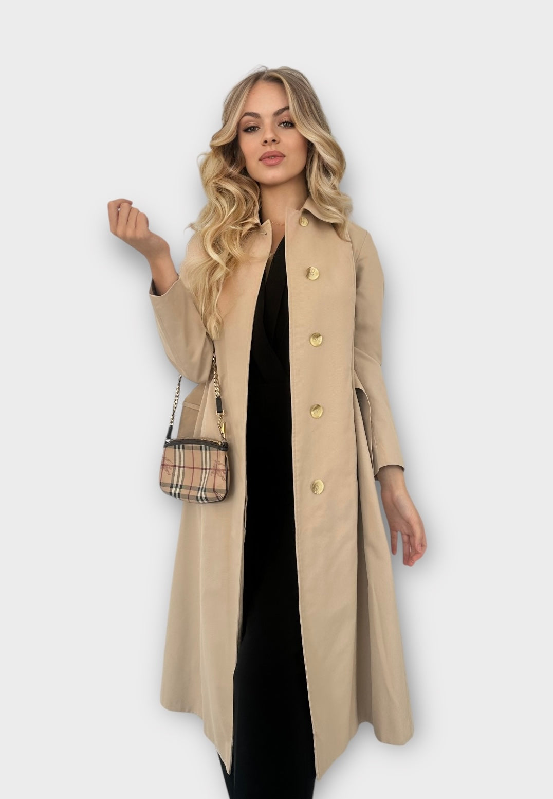 Burberry Trench-coat « Brandford » beige | T.XS