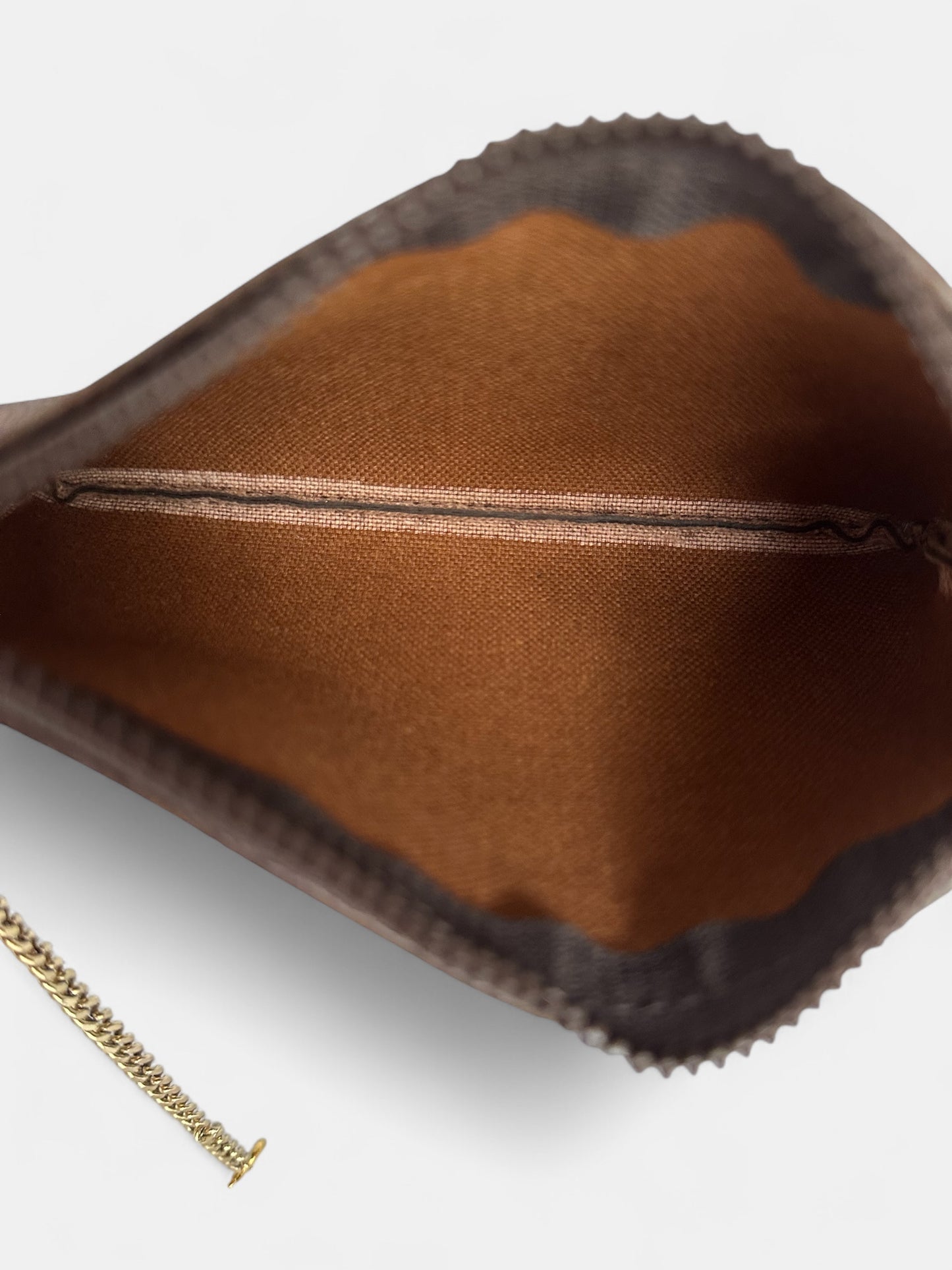 CELINE petite Pochette toile Macadam