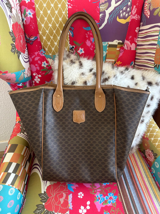 Celine - Sac toile macadam vintage