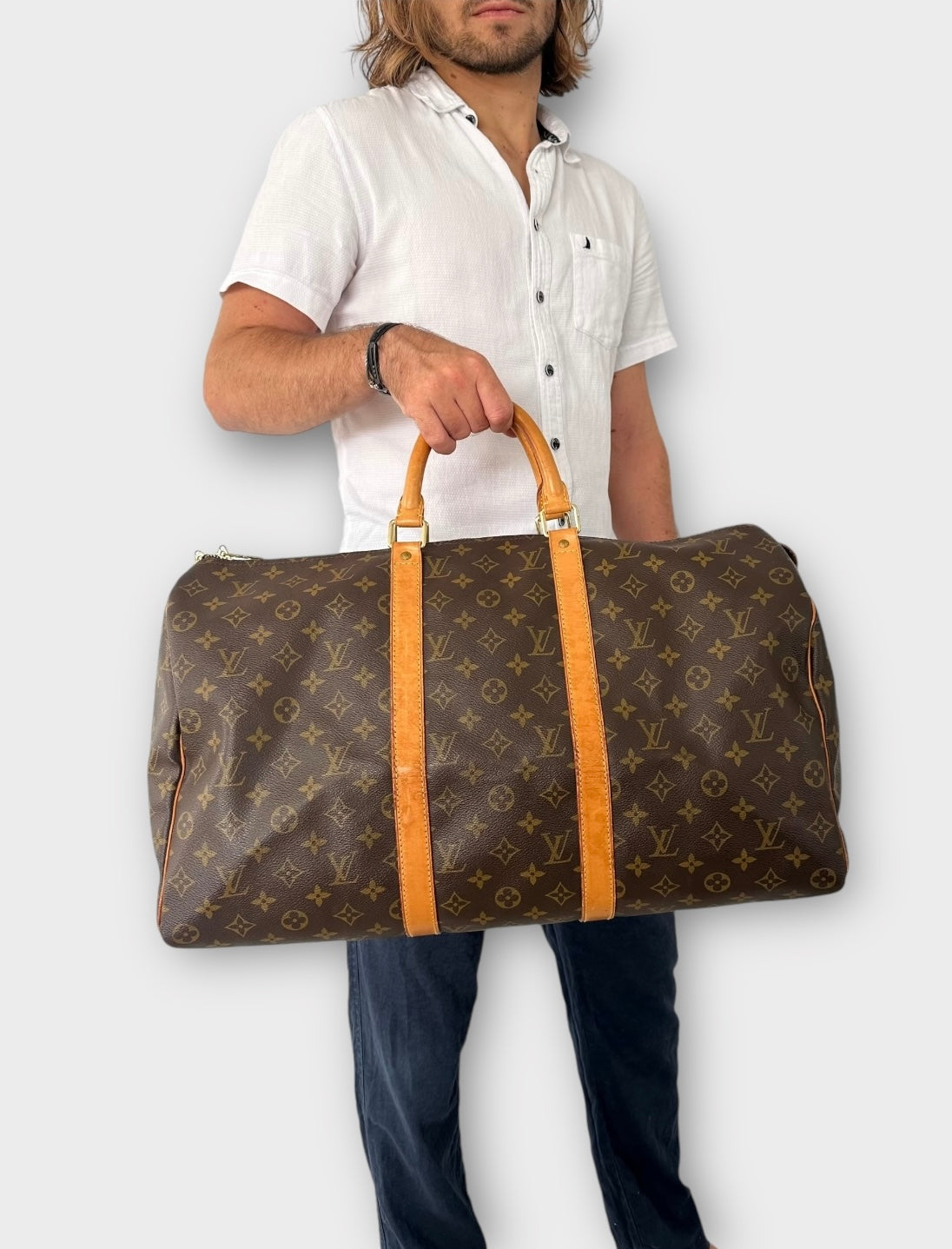 Louis Vuitton Sac Keepall 50 Monogram