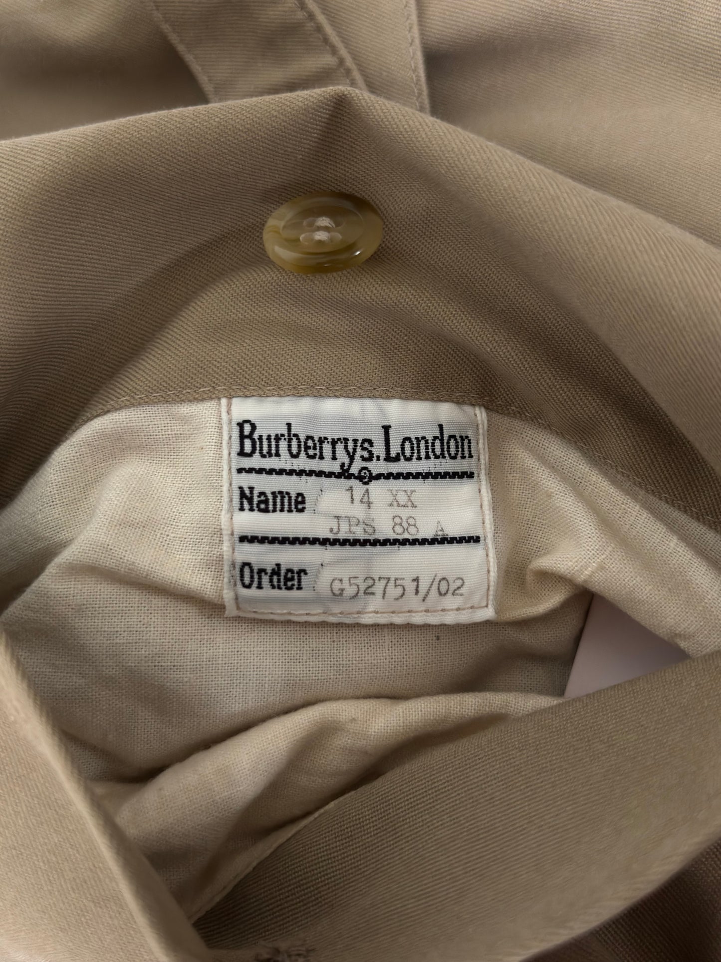 Burberry – Trench-coat “The Waterloo” Camel vintage | T.L