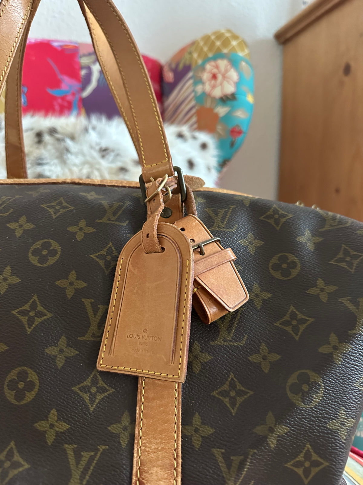 Occasion Louis Vuitton sac souple 45 Monogram