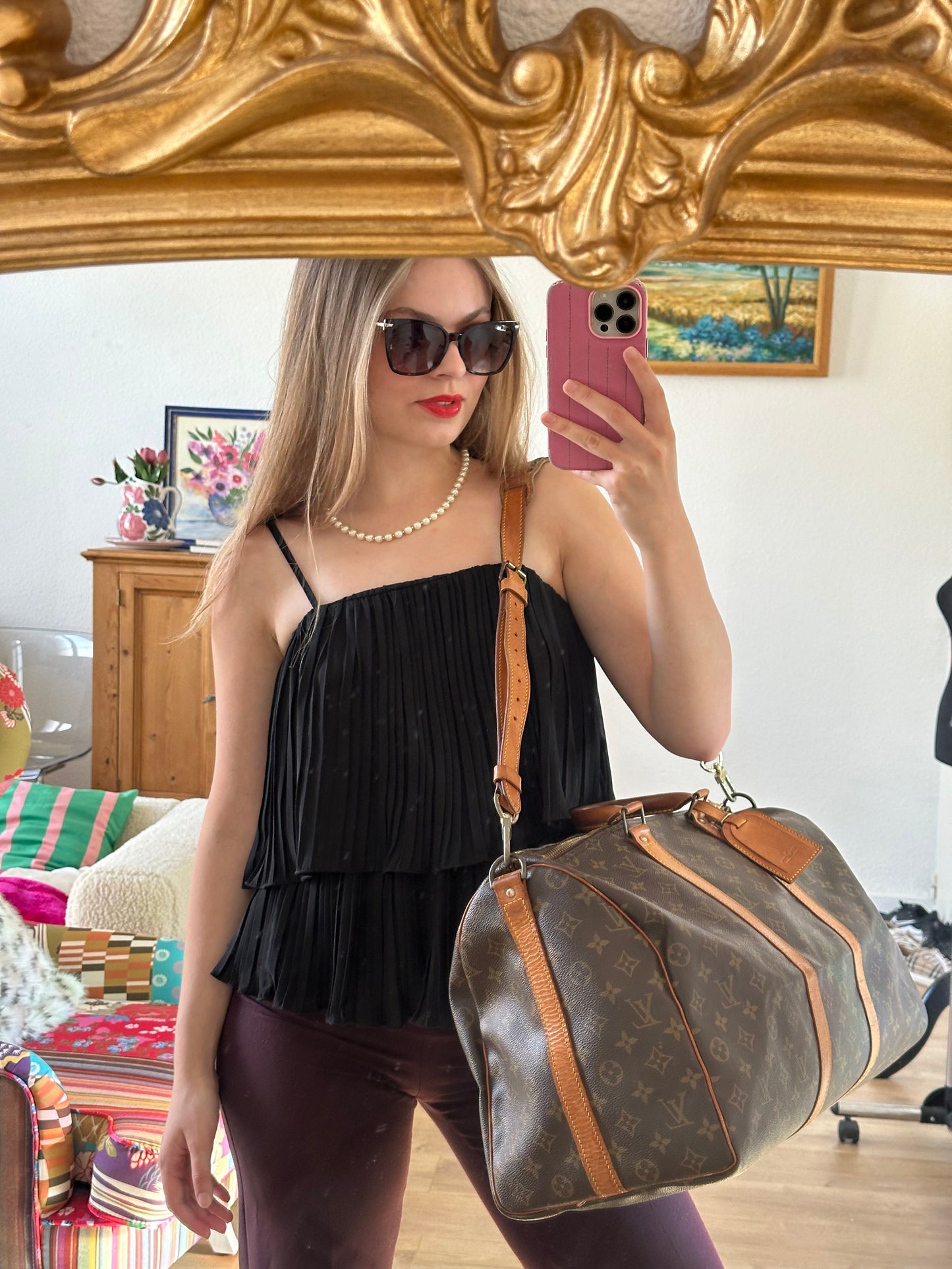 Louis Vuitton - Keepall 50 Monogram bandoulière