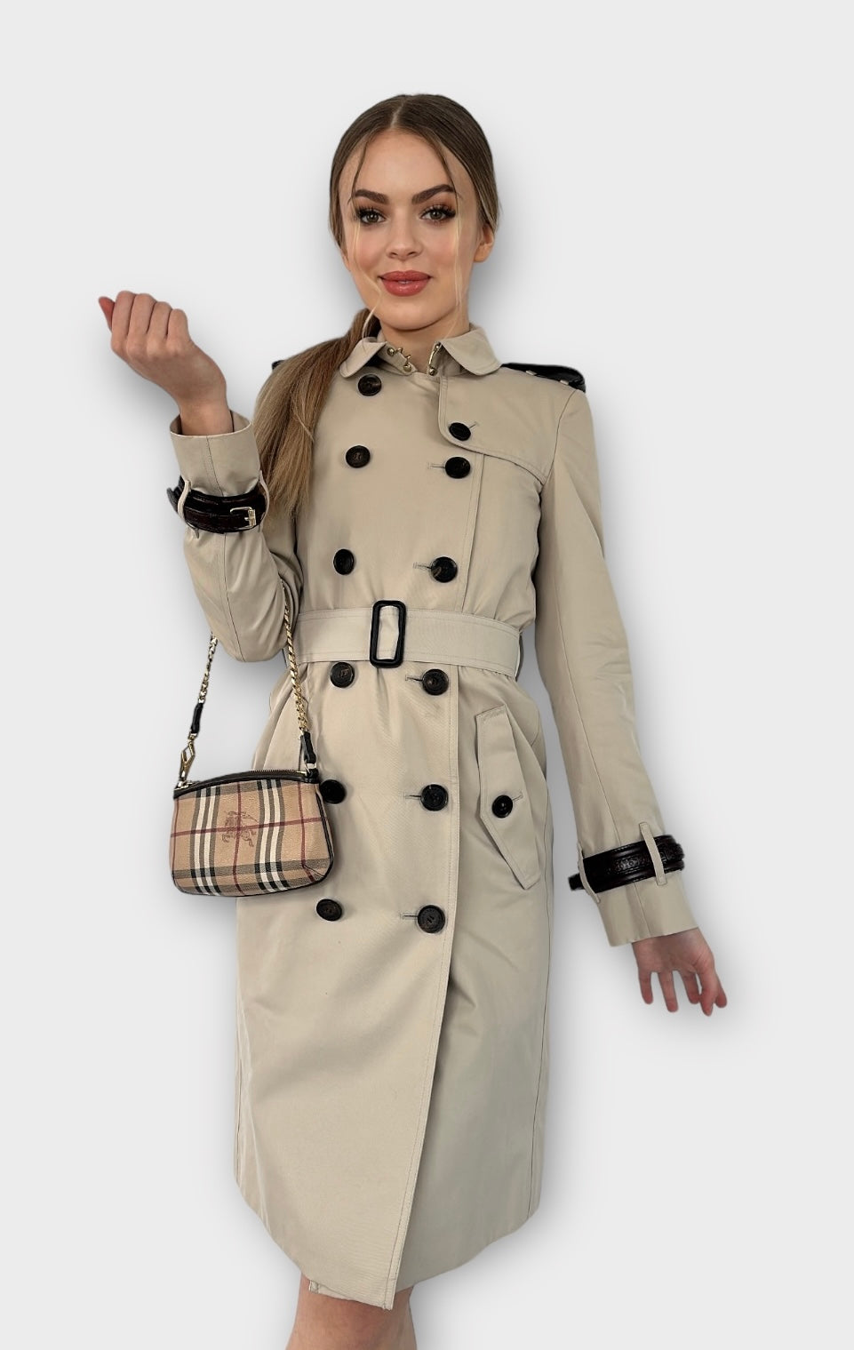 Trench-coat Burberry « the Sandringham » heritage/ T.XS