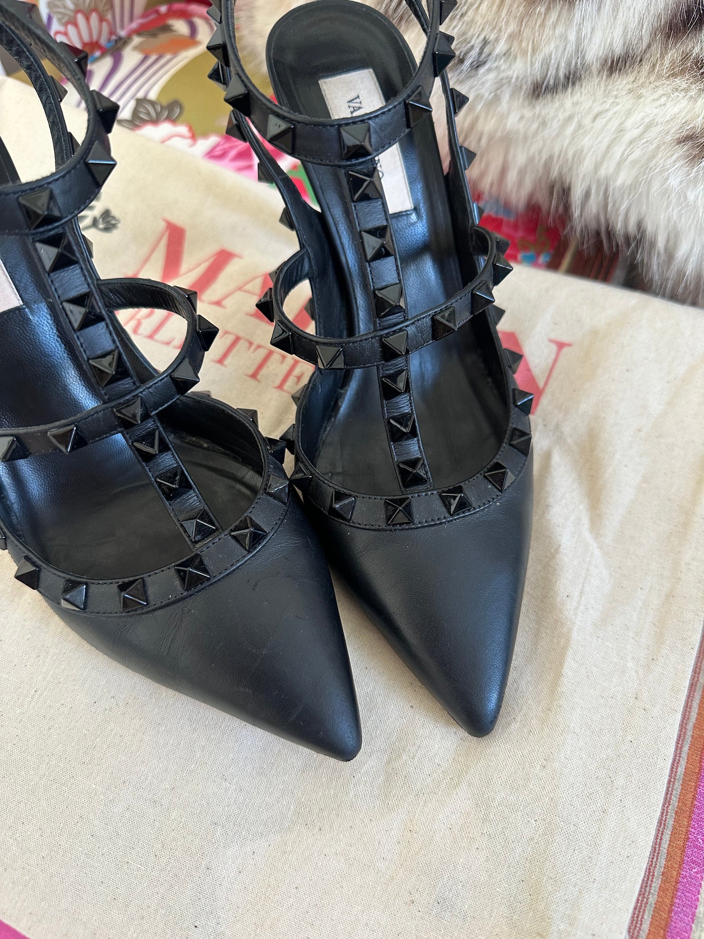Valentino Garavani - Slingback RockStud fullback | T.37