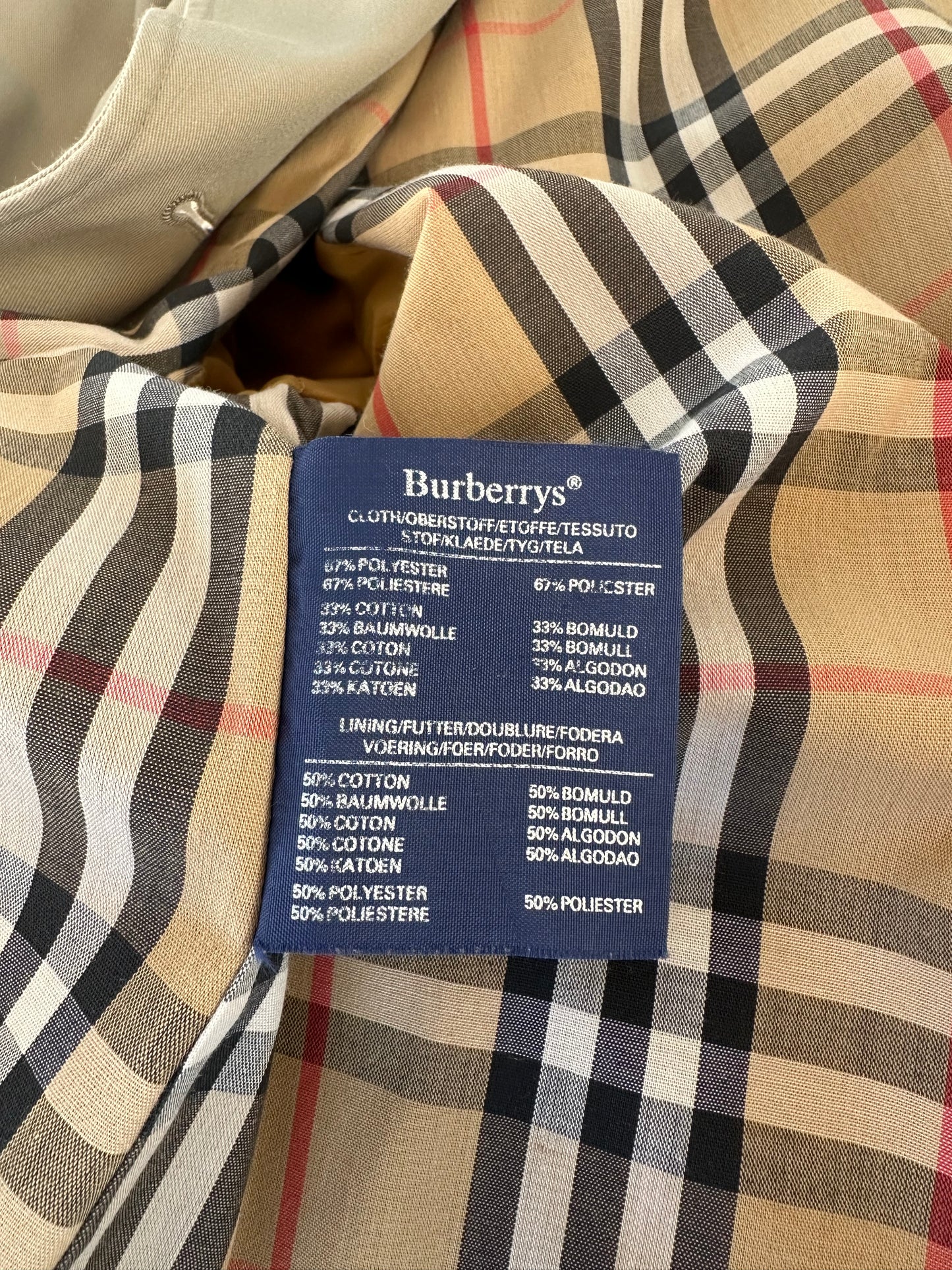 Trench-coat Burberry modèle “the Waterloo ” vintage/ T.L