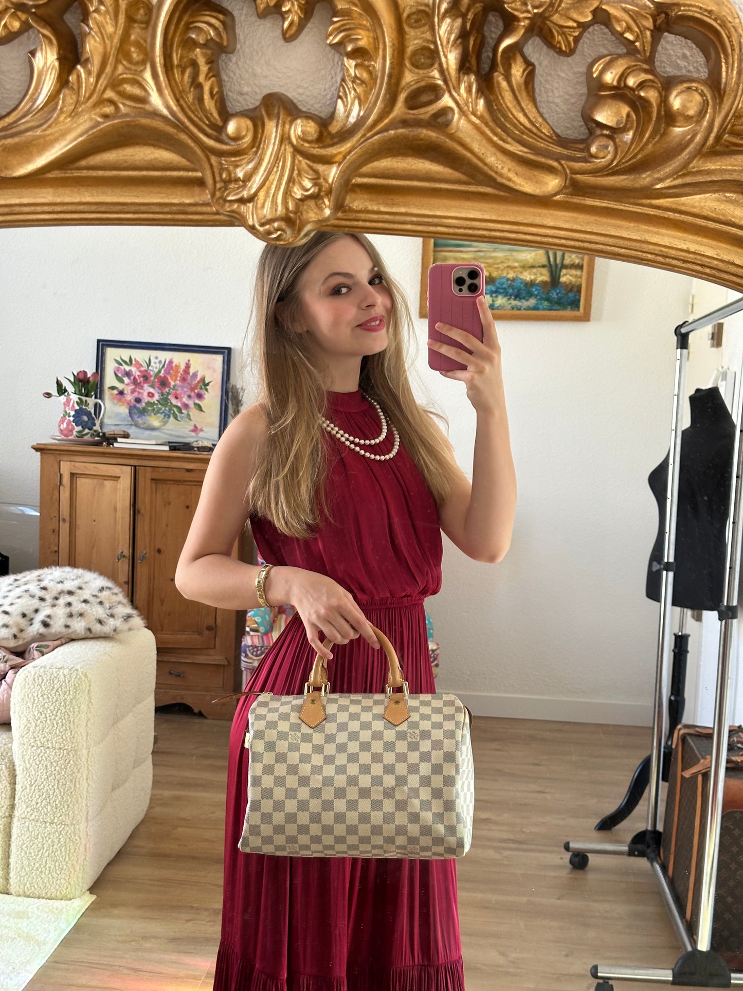 Louis Vuitton - Speedy 30 Damier Azur