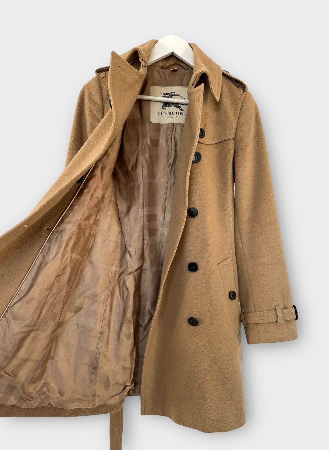 Manteau ( trench-coat) Camel Burberry the Chelsea heritage/ T.S