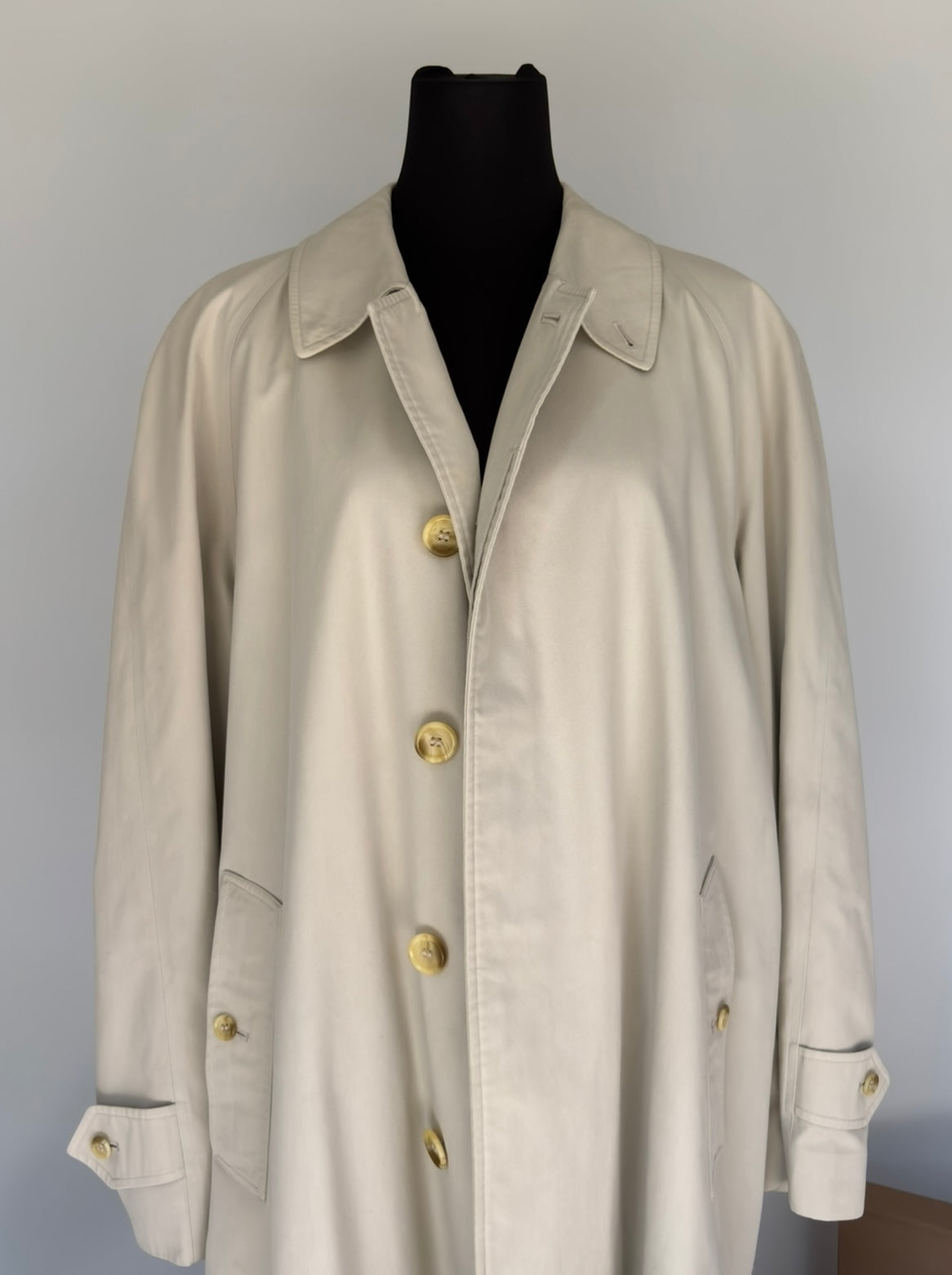 Burberry vintage – Trench-coat “ Camden ”beige clair | T.L