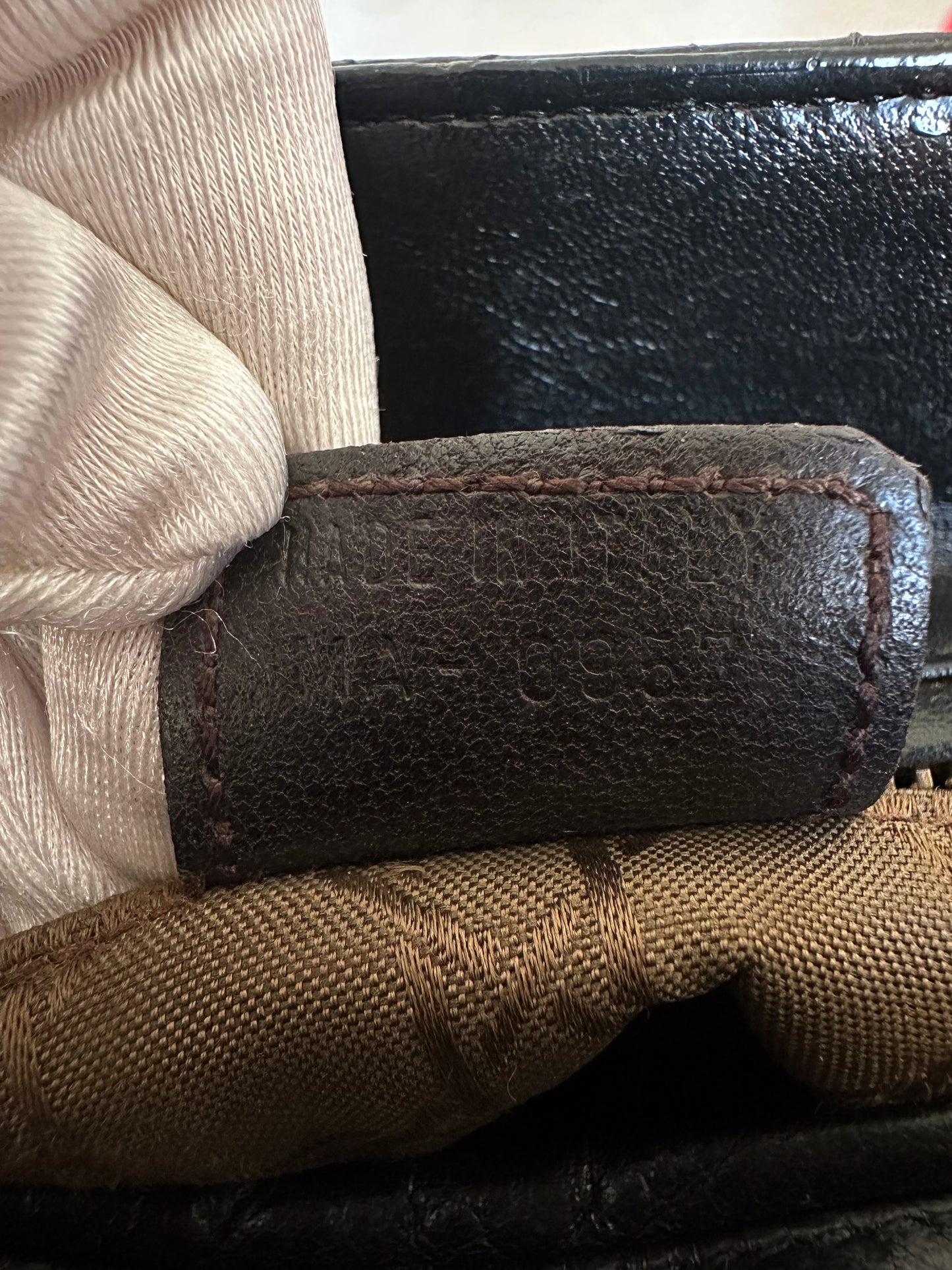 Dior - Lady Dior Medium vintage cuir noir