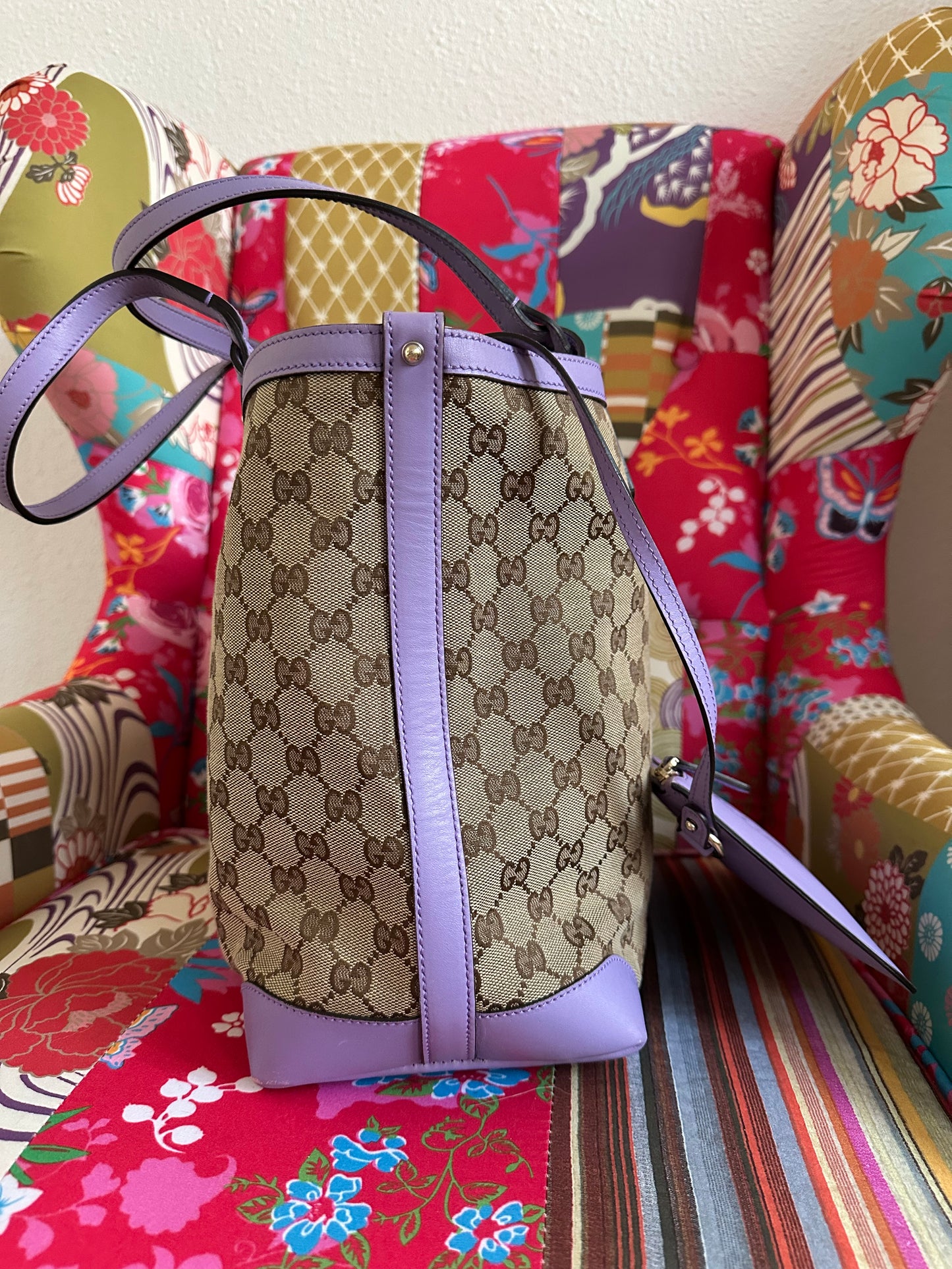 Gucci - Sac cabas (tote) et sa pochette