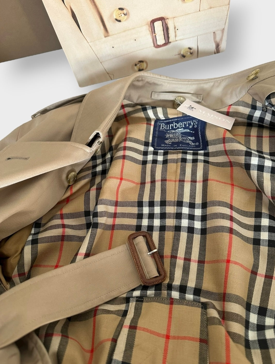 Burberry - vintage Trench-coat « the Waterloo » camel | T.L