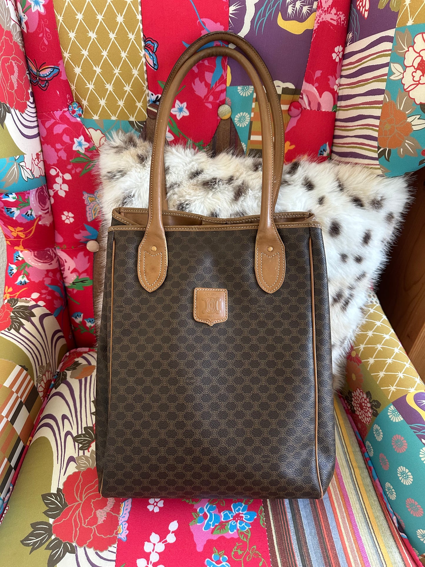 Celine - Sac toile macadam vintage