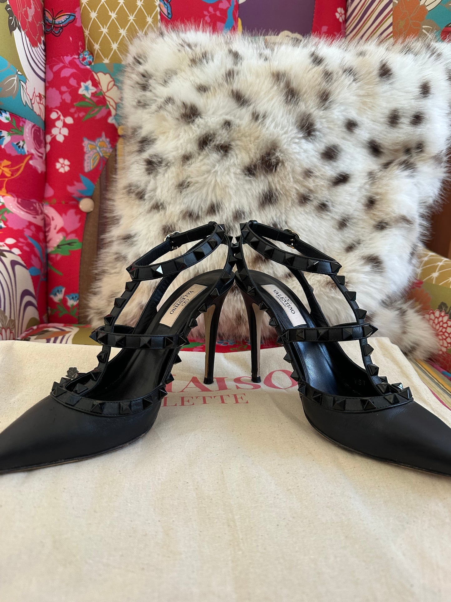 Valentino Garavani - Slingback RockStud fullback | T.37