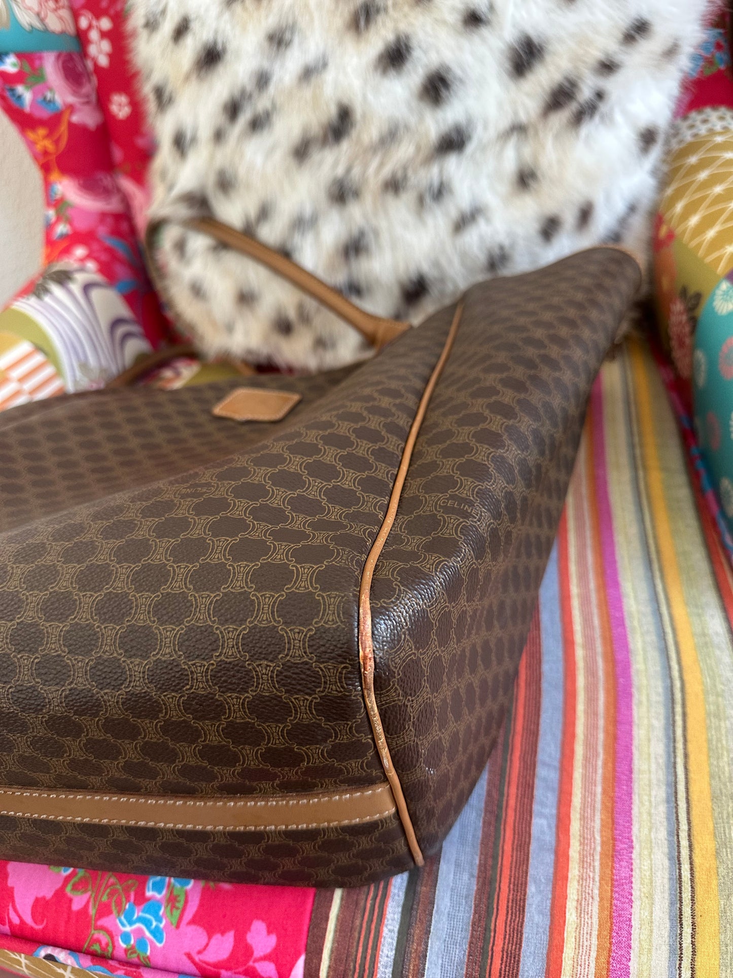 Celine - Sac toile macadam vintage
