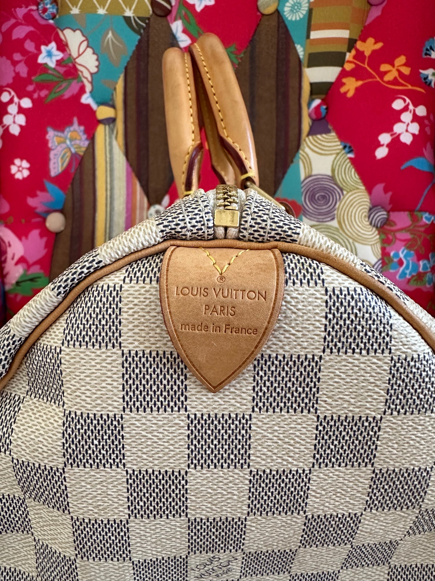 Louis Vuitton - Speedy 30 Damier Azur