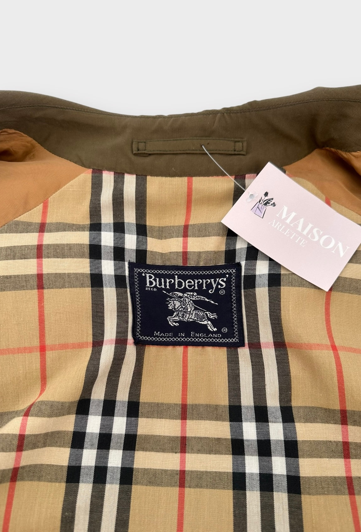 Burberry Trench-coat modèle “the Waterloo ” Kaki | T.L