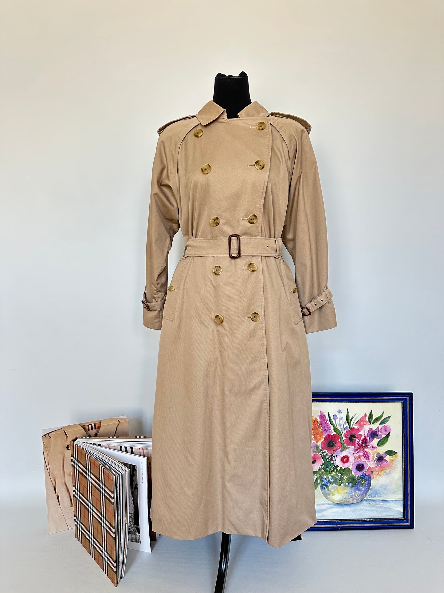 Burberry vintage – Trench-coat “The Waterloo ” Camel | T.M