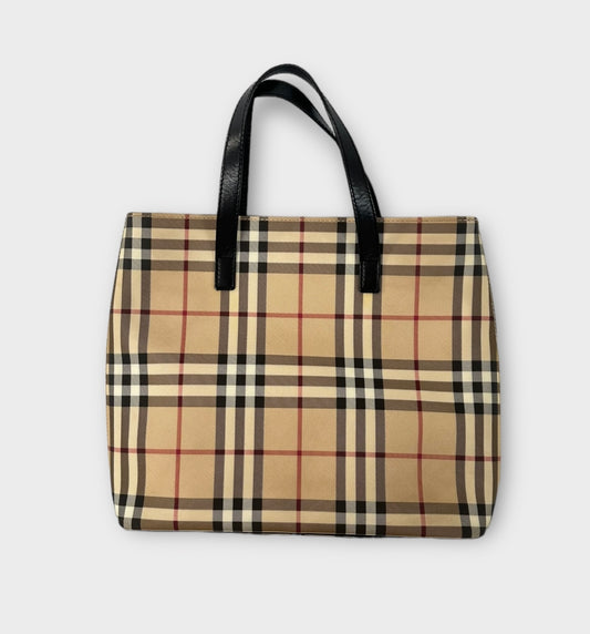 Sac cabas tartan Burberry