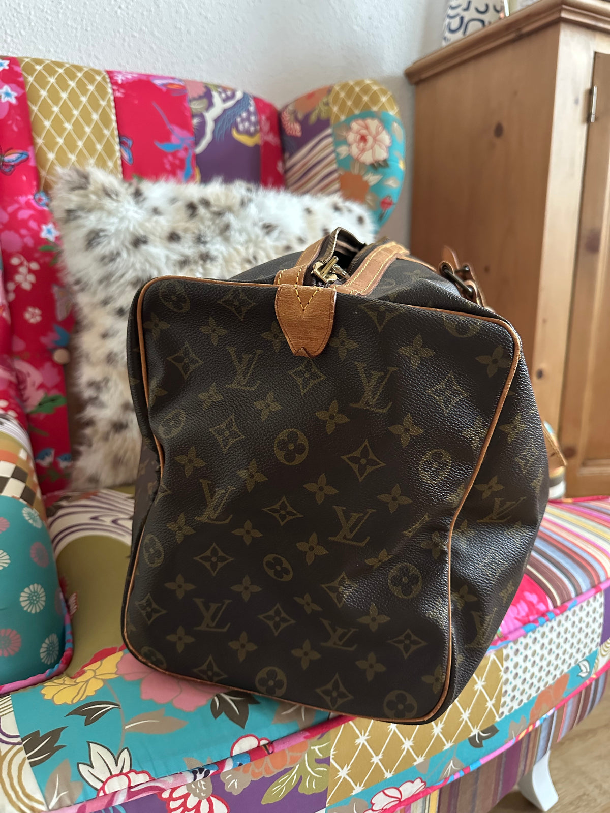 Occasion Louis Vuitton sac souple 45 Monogram