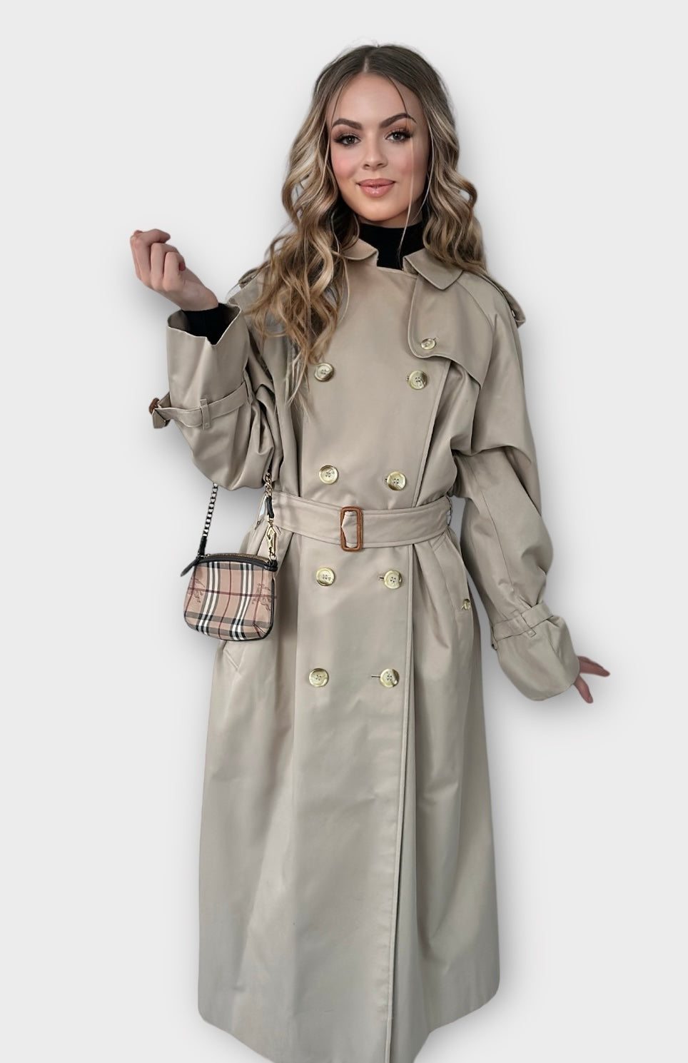 Trench-coat Burberry “the Waterloo ” beige vintage/ T.L