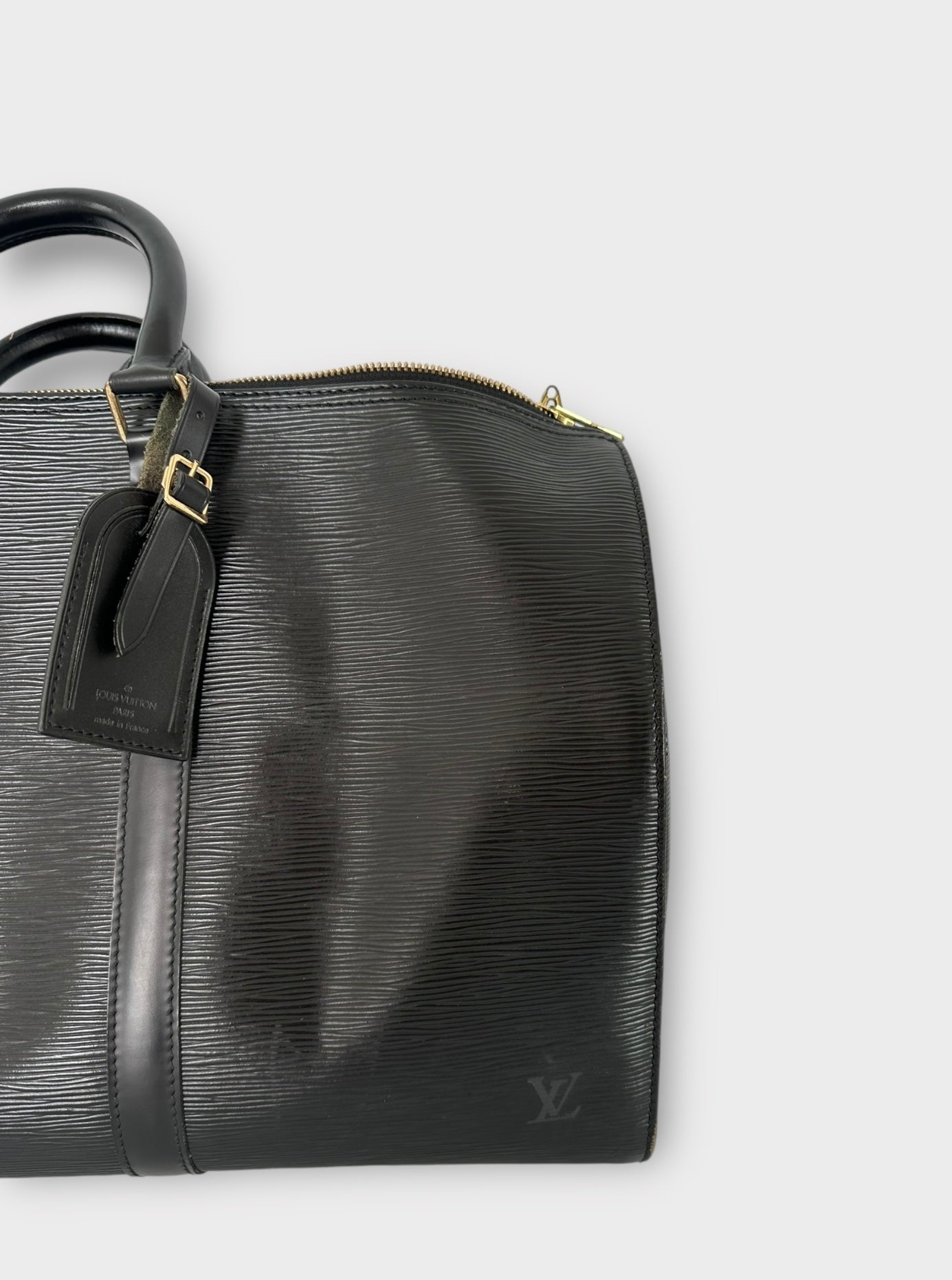 Louis Vuitton Sac Keepall 45 Cuir épi Noir