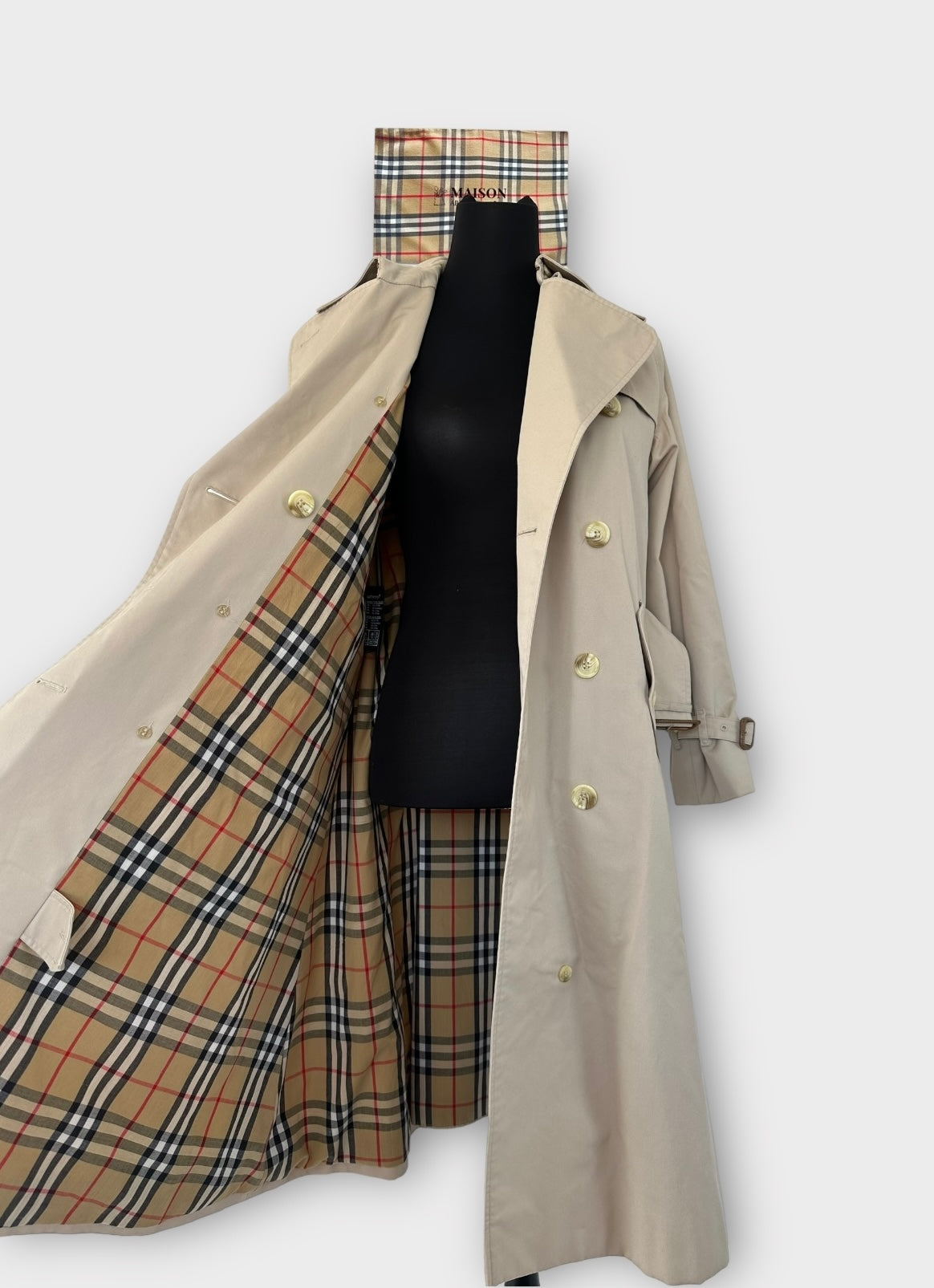 Burberry Trench-coat « the Waterloo  » beige vintage| T.S