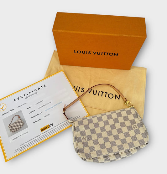 Pochette accessoires NM Damier Azur Louis Vuitton