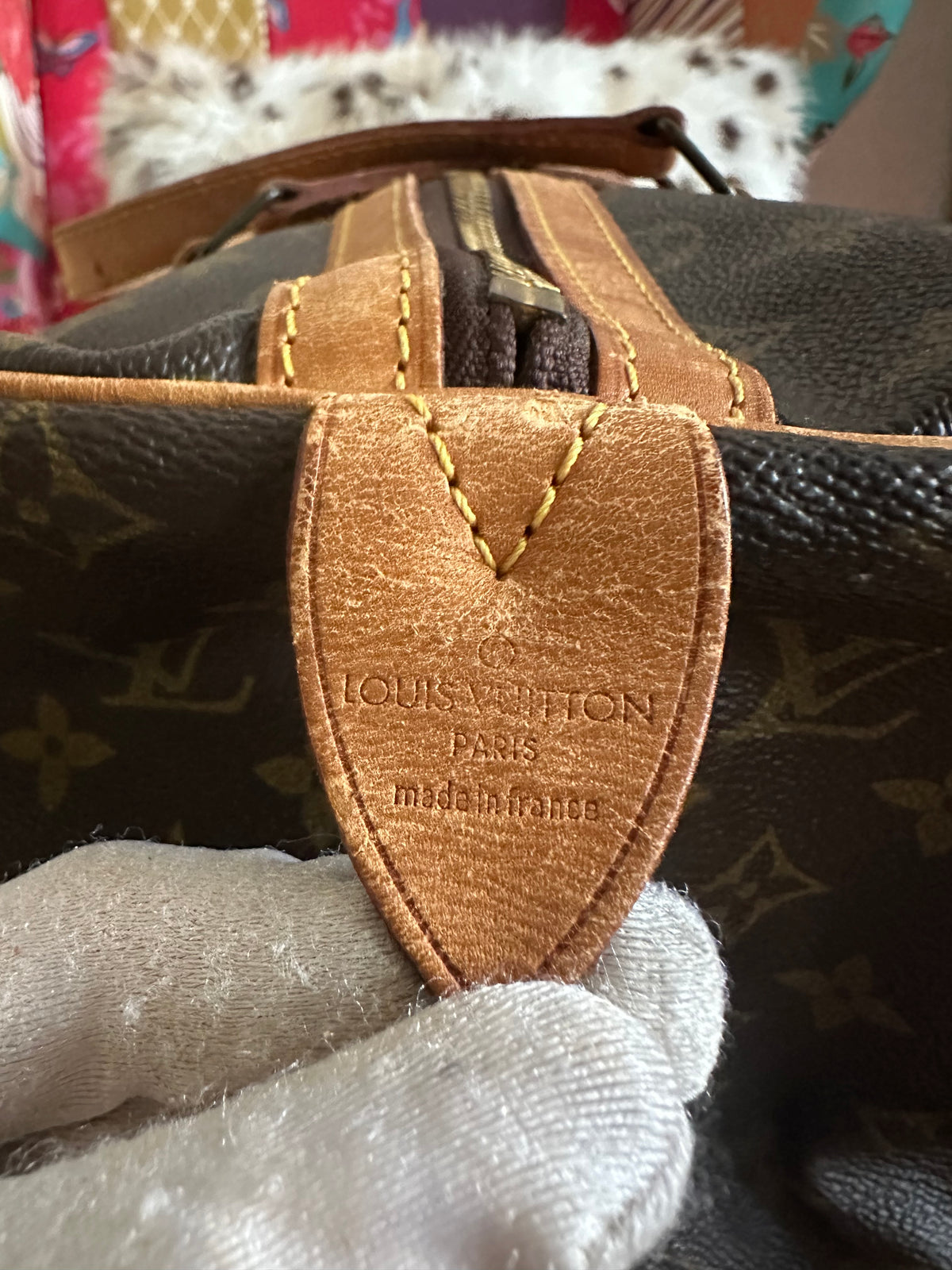 Occasion Louis Vuitton sac souple 45 Monogram
