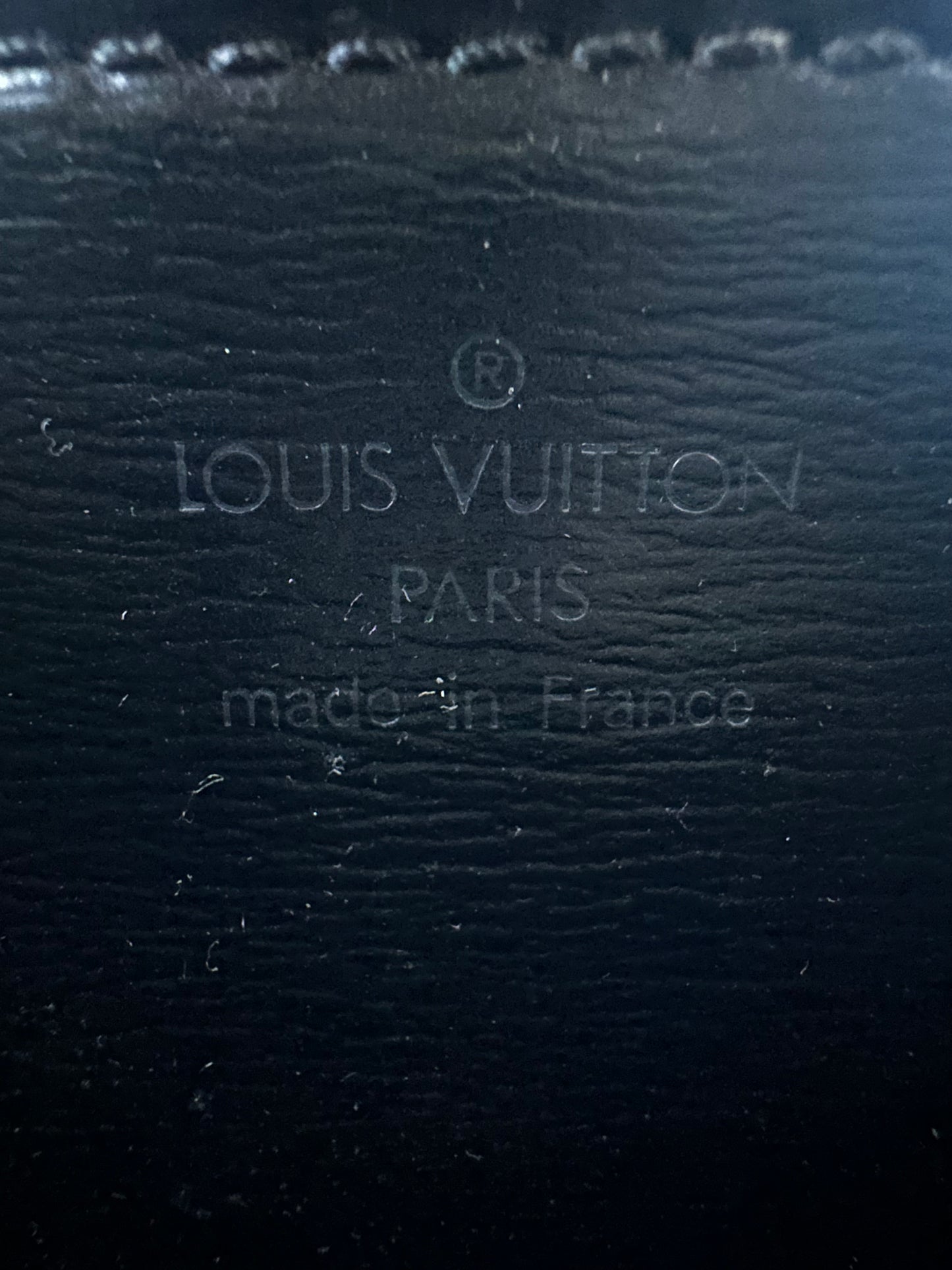 Louis Vuitton sac Malesherbes cuir Épi