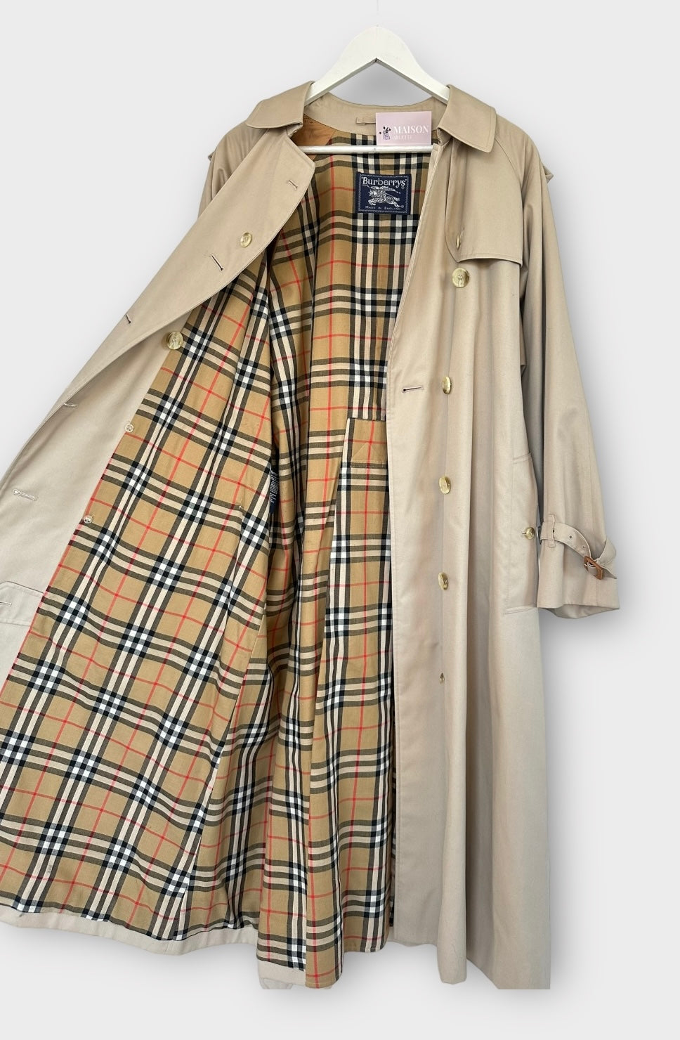 Trench-coat Burberry “the Waterloo ” beige vintage/ T.L