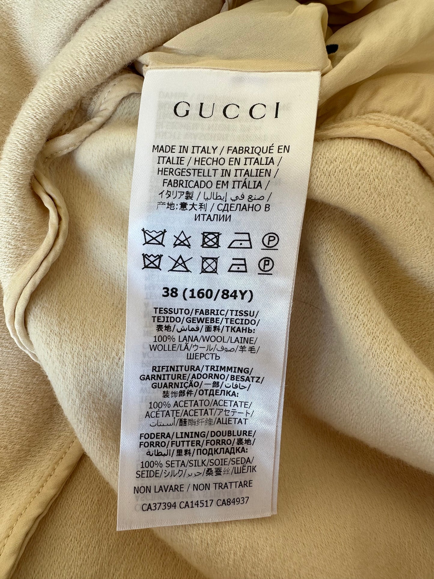 Gucci mini-robe en laine