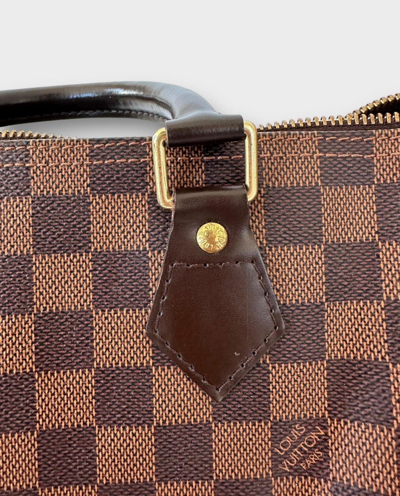 Sac Speedy 30 Damier ébène Louis Vuitton